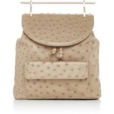 women backpack + best backpack 2018 - Metal Bar - M2M Malletier - House of Comil + Fashion + Style + Blog + M2Malletier + Leather + Backpack + International designers + Beige