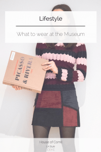 What to wear at the museum: Sandro Genny Jumper and a patchwork faux suede a line skirt. Click to read more on Houseofcomil.com or pin to save for later.