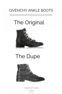 Givenchy studded hot sale boots dupe