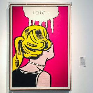 LACMA +roy lichtenstein + hello + los angeles + fashion blogger + house of comil + julia comi + houseofcomil + fashion blogger + travel