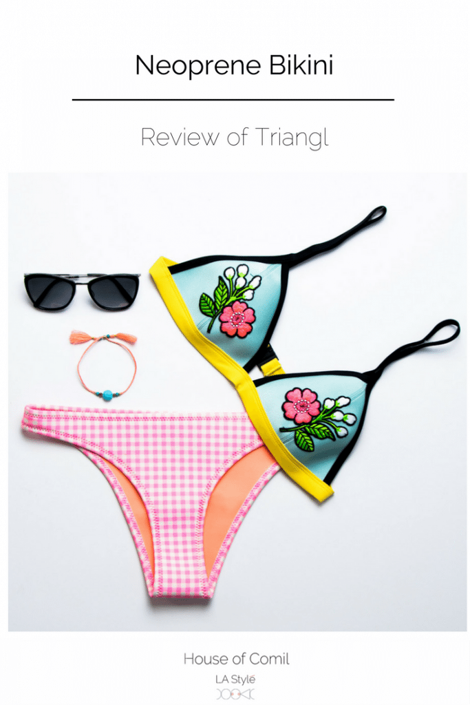 Stylish Girl Group in Triangl Neoprene Bikinis