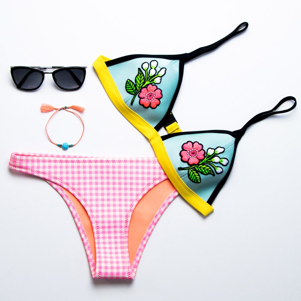Onverenigbaar Op het randje Meesterschap Triangl Bikini Review: the first swimsuit in neoprene - Mode Rsvp