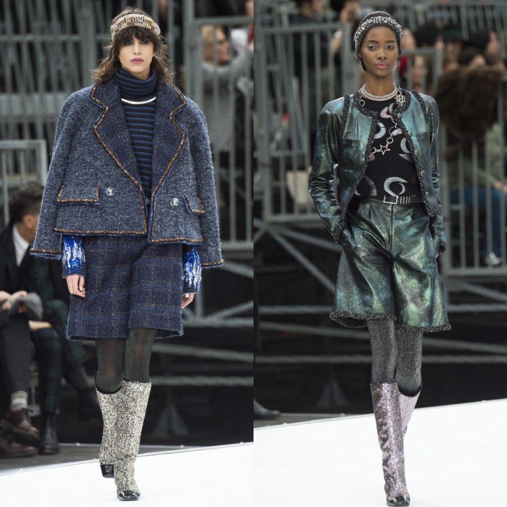 Chanel Bermuda Trend RTW Fall 2017fashion week coverage runway fall winter 2017 2018 trends trend