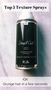 Best Texture Spray: IGK