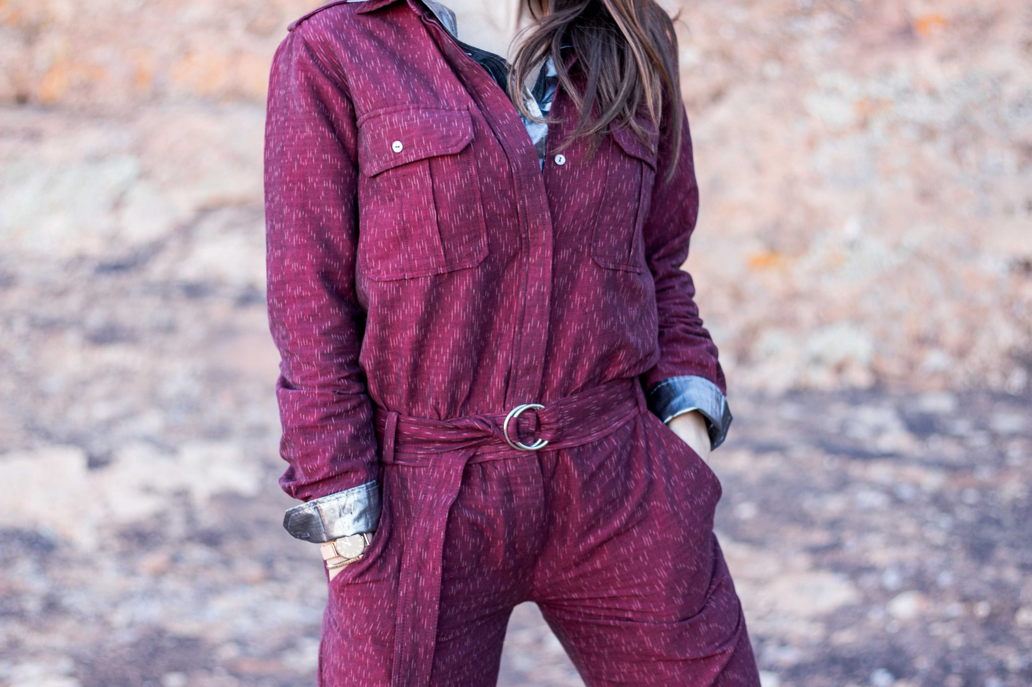BILLIE JUMPSUIT FABRIC HUNTED AND COLLECTED - ETHICAL FASHION - ARCHES - From Las Vegas to Moab: 5 tips for your road trip: Bryce Canyon, Arches National Park, Canyonlands national park