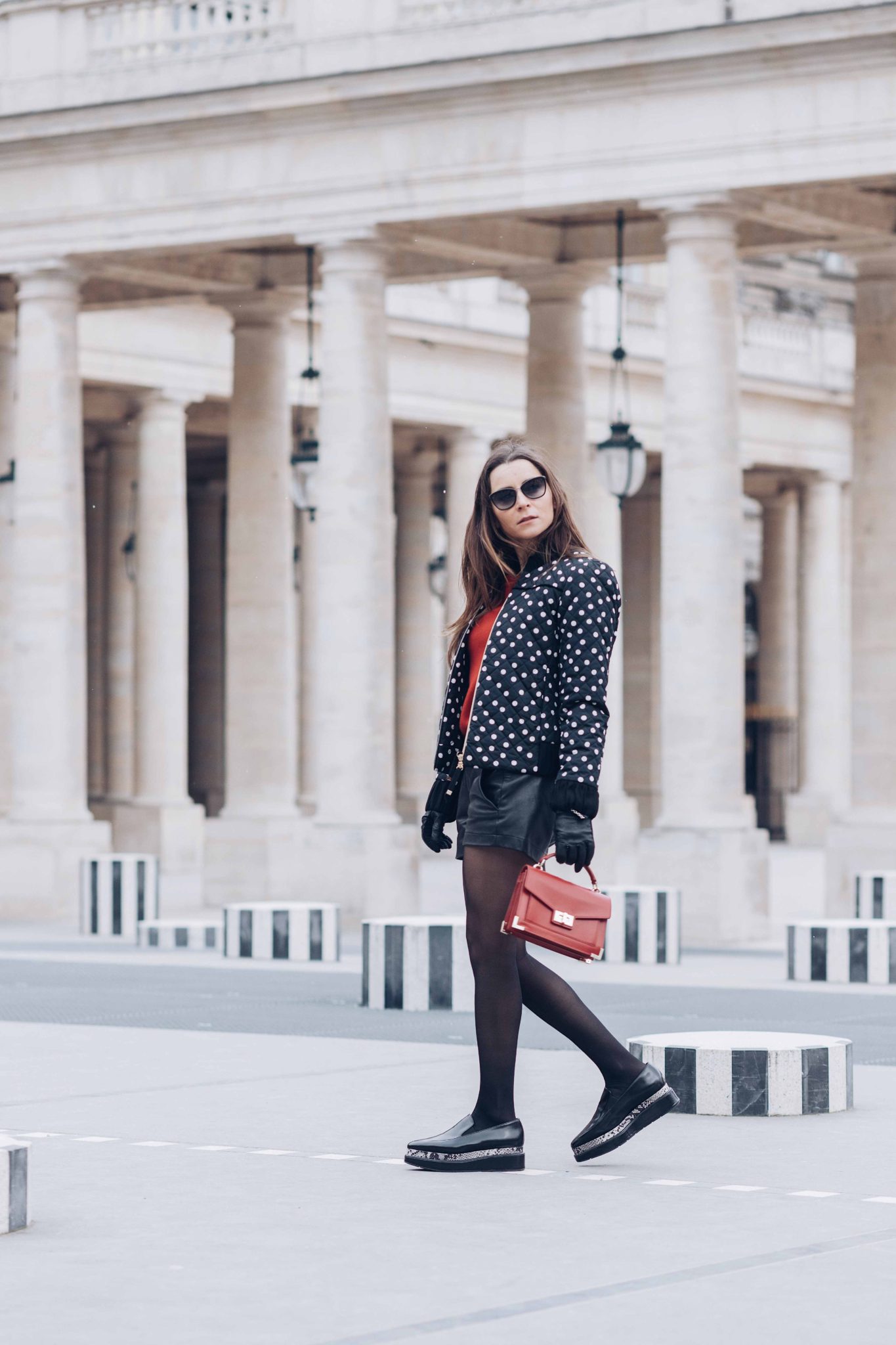 platform loafers outfit