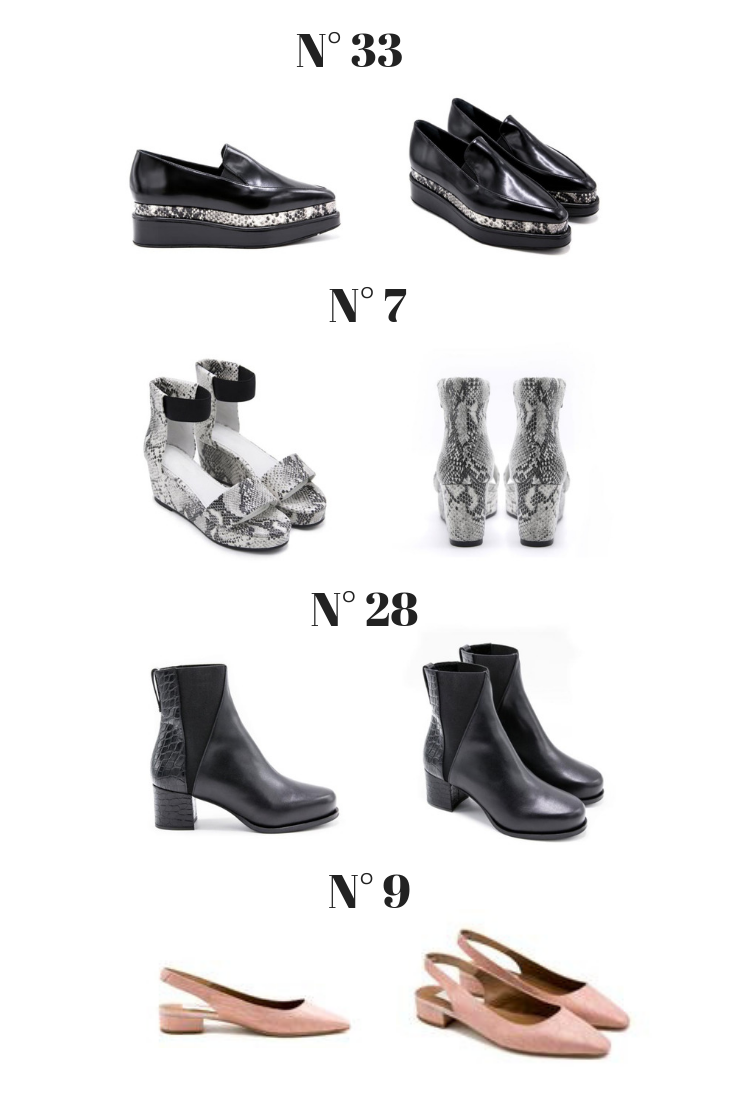 Seven All Around stylish and comfortable shoes - New York Label - N33 Platform Loafers - Slip-on - N7 Platform Sandals - N28 Embossed Ankle Boots - Seven All Around Review of this NY Label