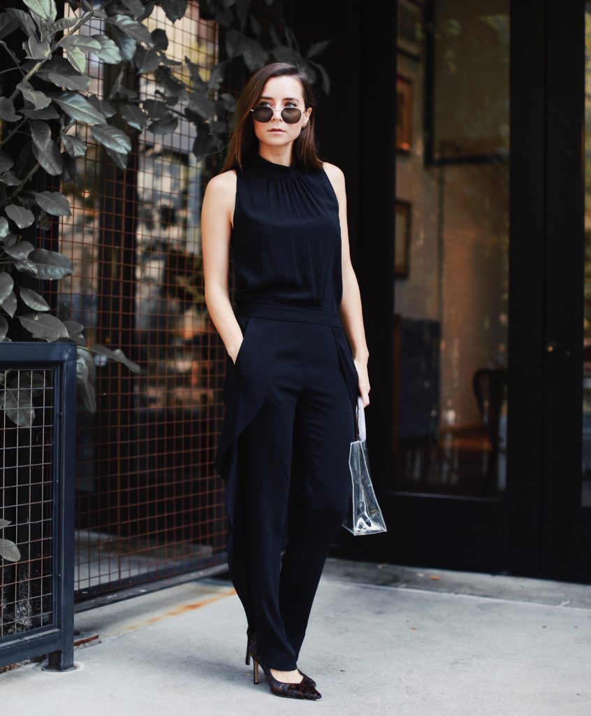 The Fall transitional outfit you can never go wrong with – The black ...