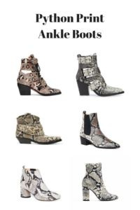 Best python ankle boots on Best snakeskin boots fall winter 2020: Longchamp bag and Snake prints ankle boots from Pour La Victoire - How to wear the snakeskin ankle boots this fall - More on Modersvp.com. Luxury and Affordable selection