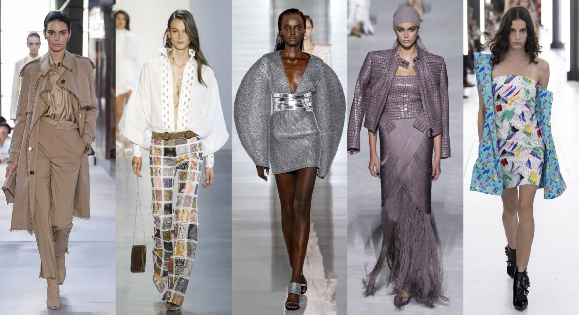 Spring Summer 2019 Trend Report - Fashion Week Coverage -Burberry Zimmermann Balmain Tom Ford Louis Vuitton