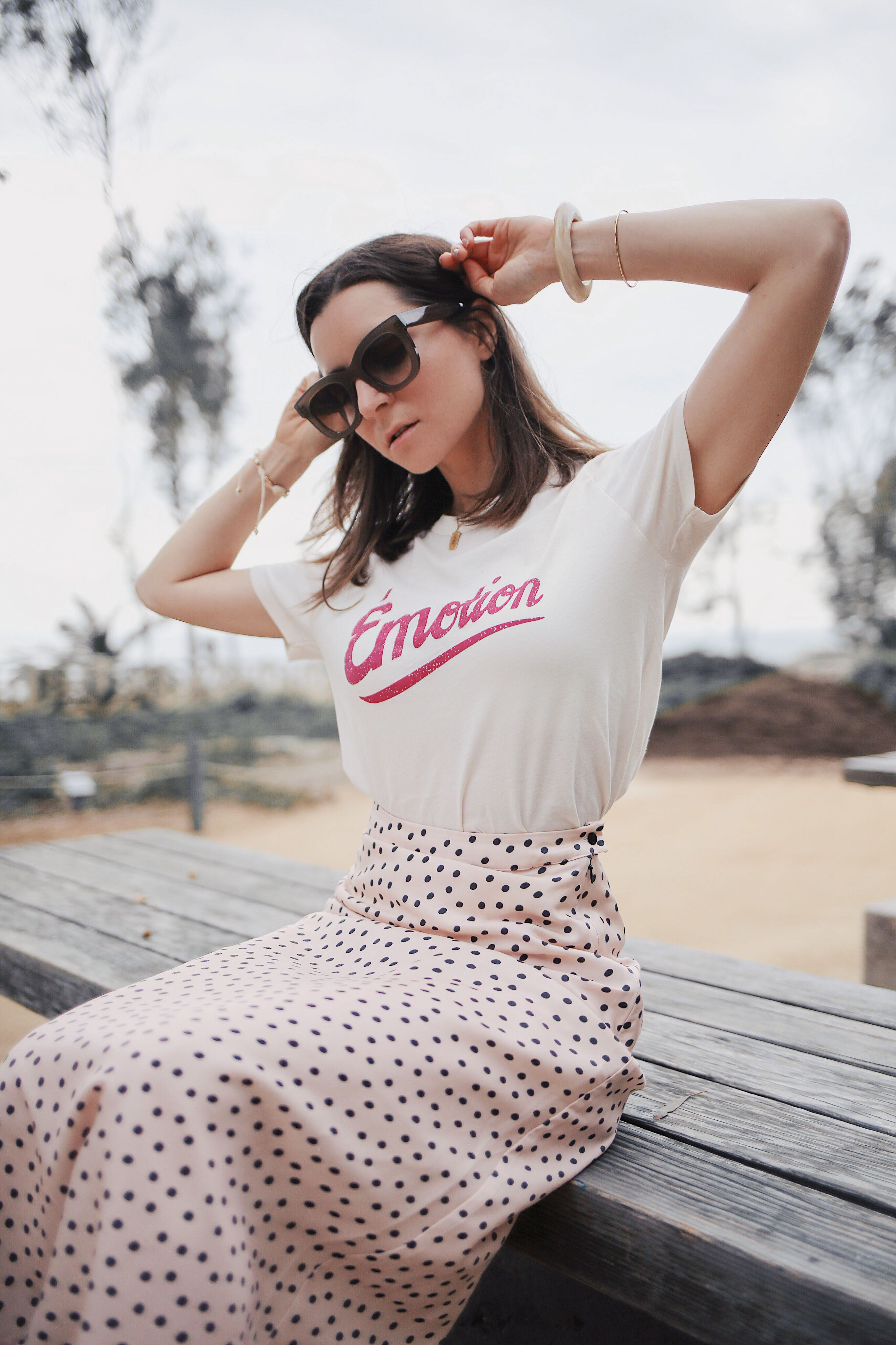 Sezane, Tara Jarmon, Ba&Sh, Isabel Marant, Longchamp, Maje and more. Blog post by the French fashion blogger Julia Comil based in Los Angeles - French style topic - Balzac Paris