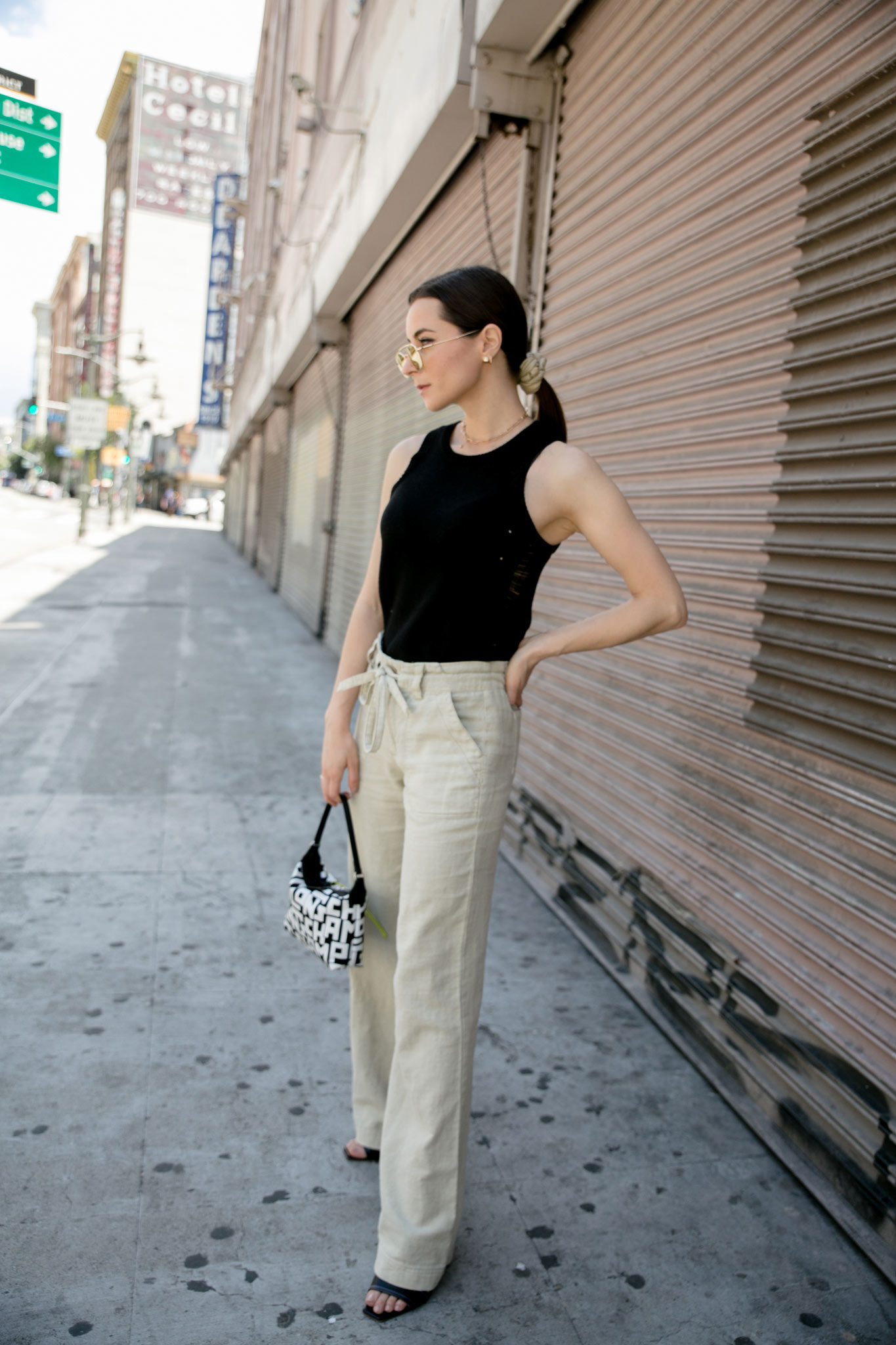 linen pants outfit