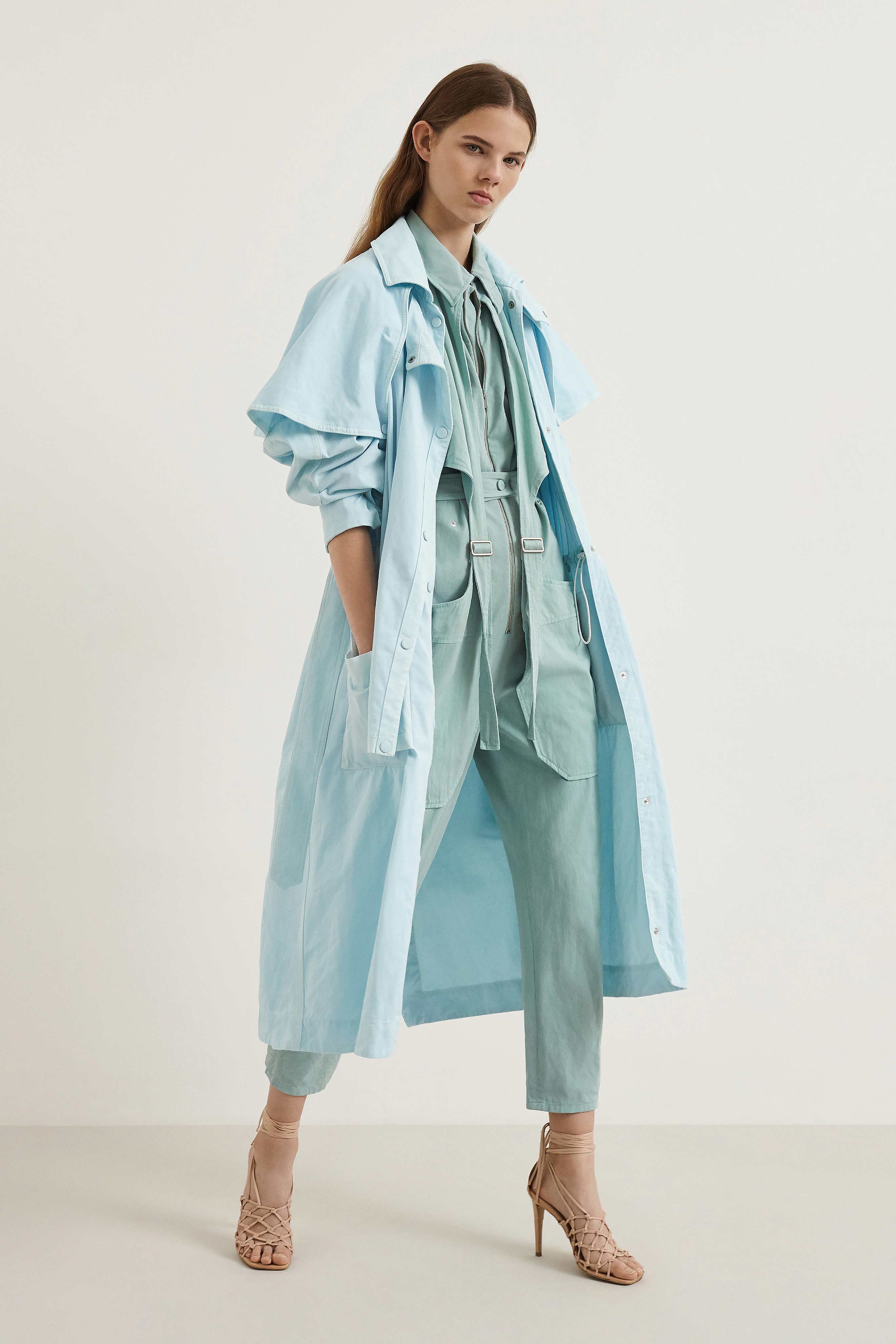 Stella McCartney 2020 runway fashion trend report vogue parachute