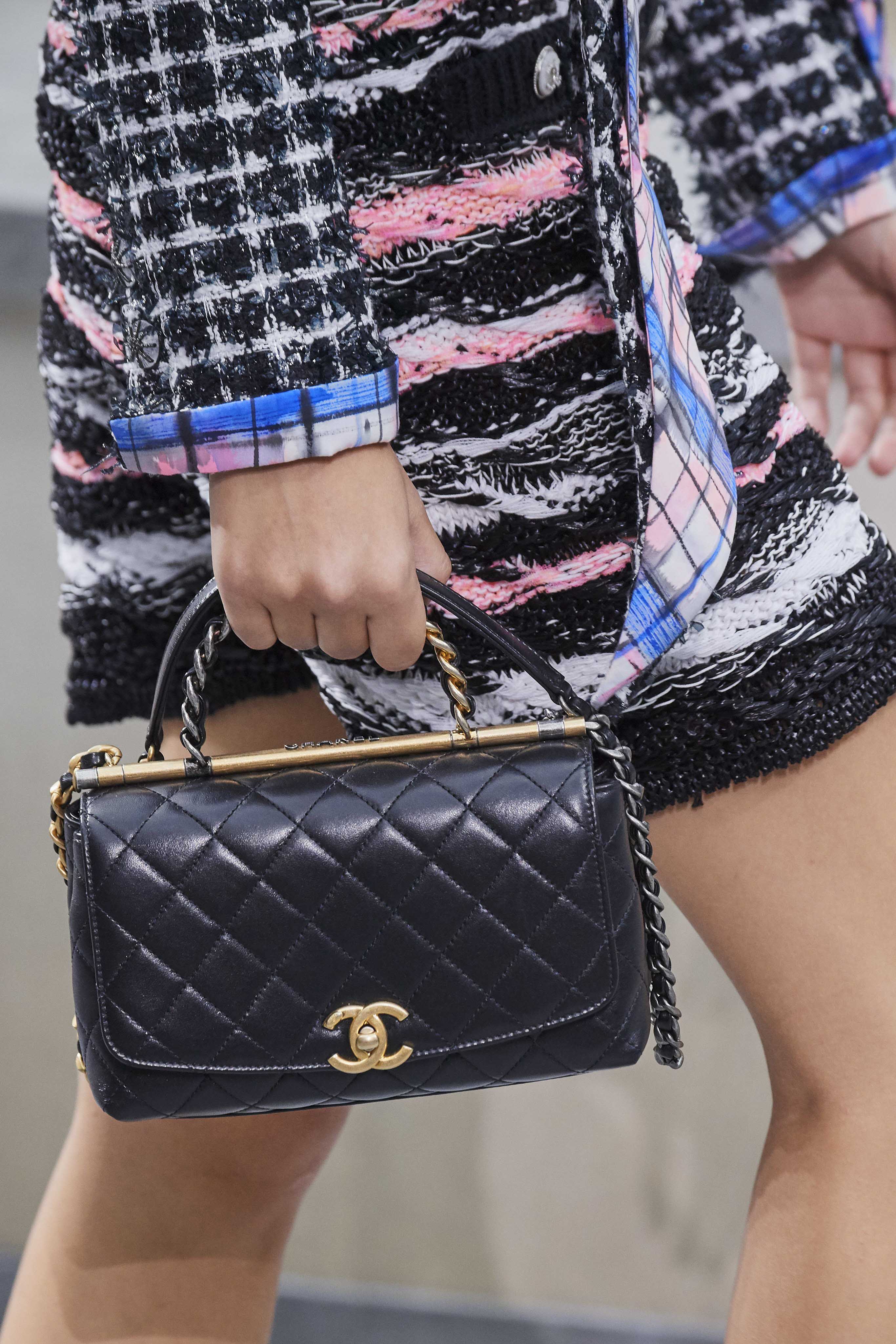 Chanel Spring Summer 2020 SS2020 trends runway coverage Ready To Wear Vogue bag