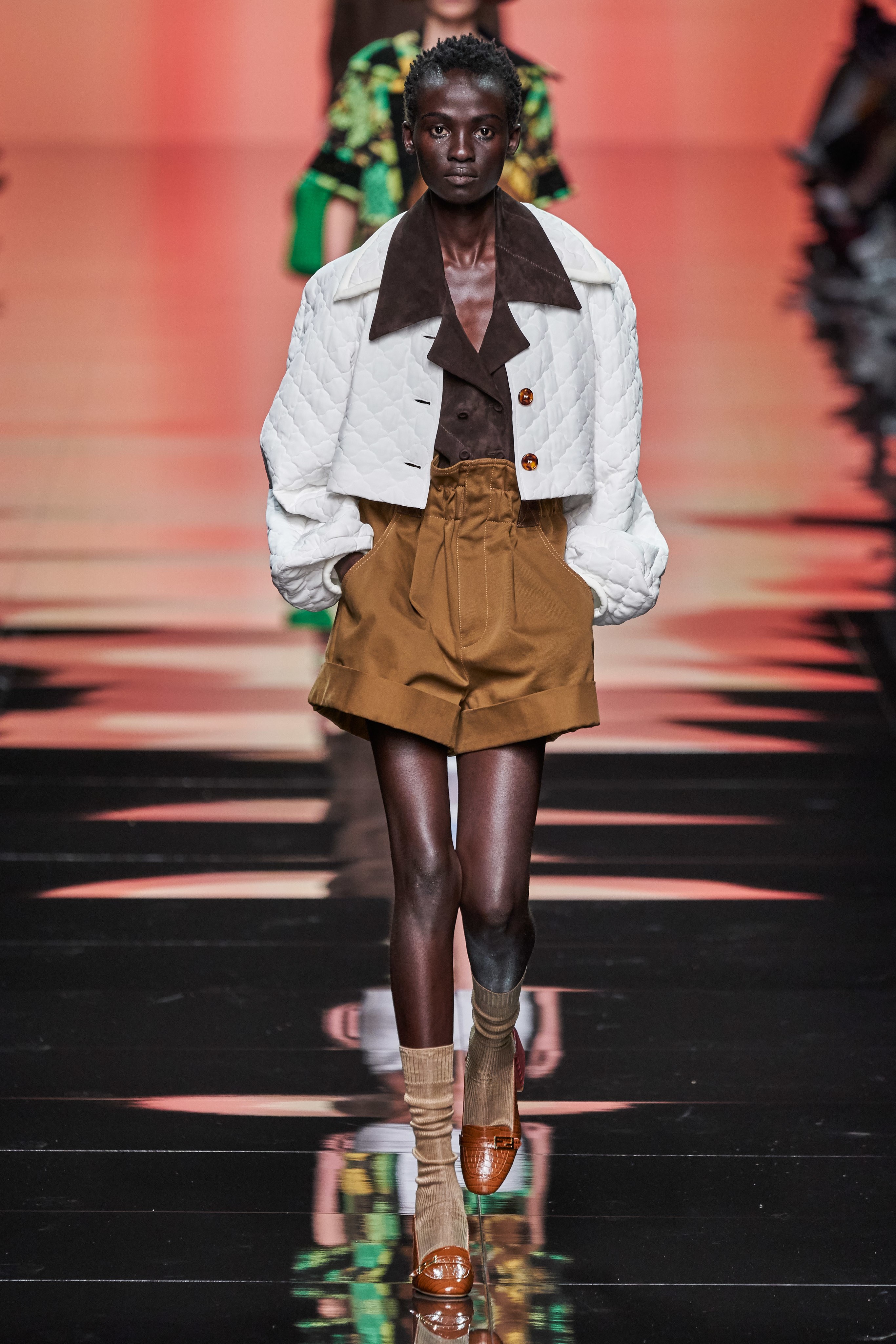 Fendi Spring Summer 2020 SS2020 trends runway coverage Ready To Wear Vogue colar