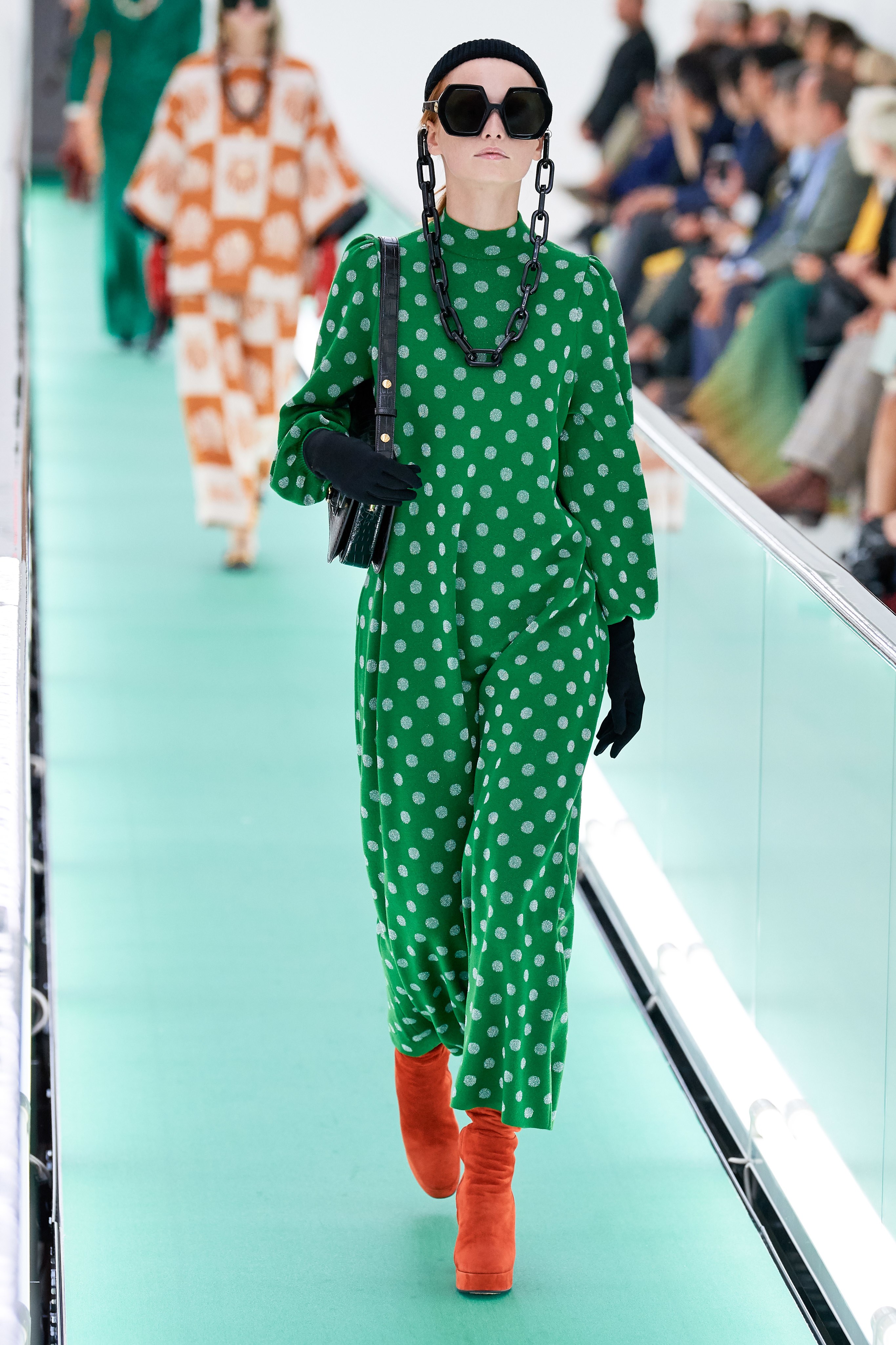 Gucci Spring Summer 2020 SS2020 trends runway coverage Ready To Wear Vogue granny sunglasses