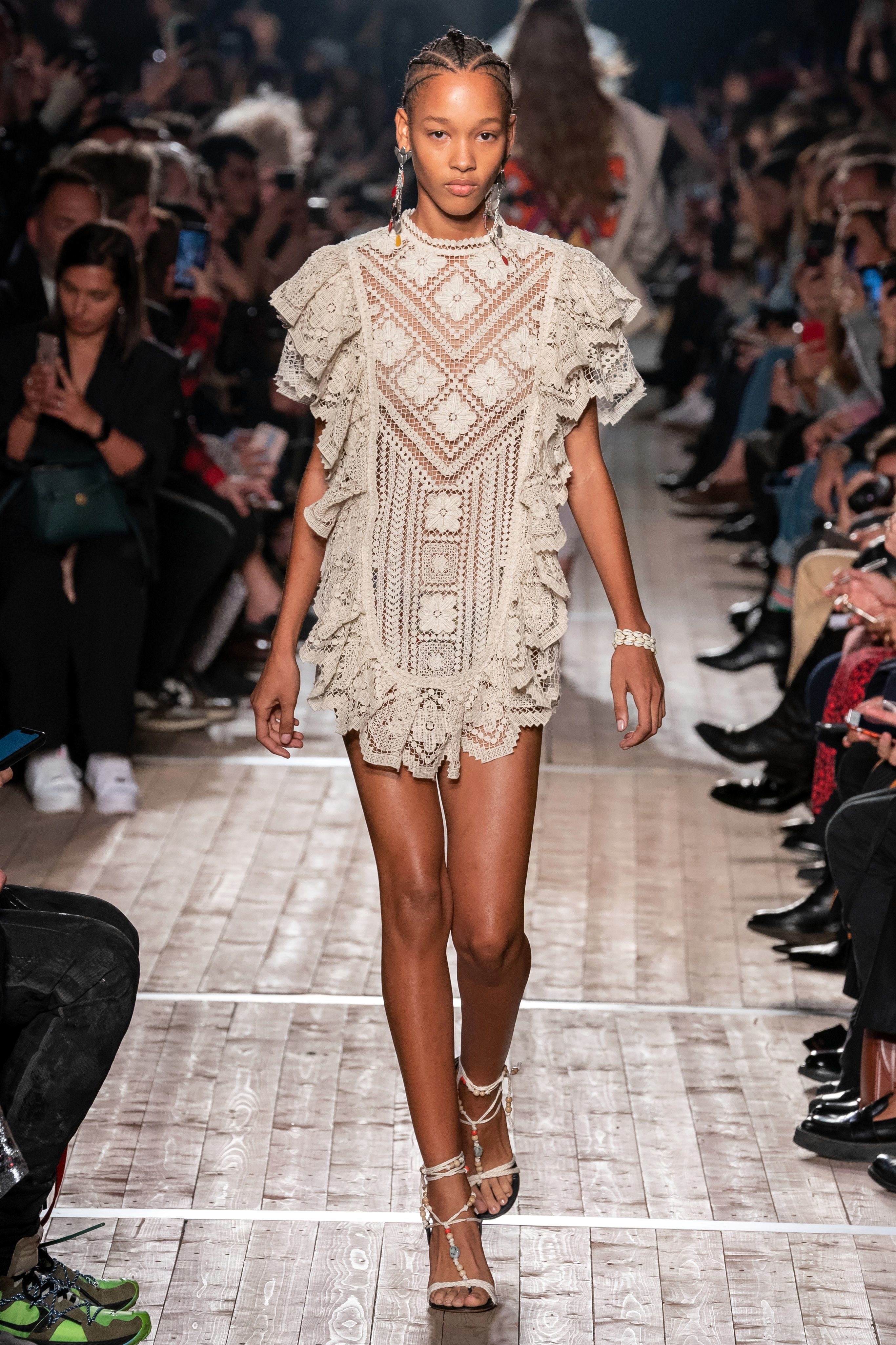 Isabel Marant Spring Summer 2020 SS2020 trends runway coverage Ready To Wear Vogue crochet