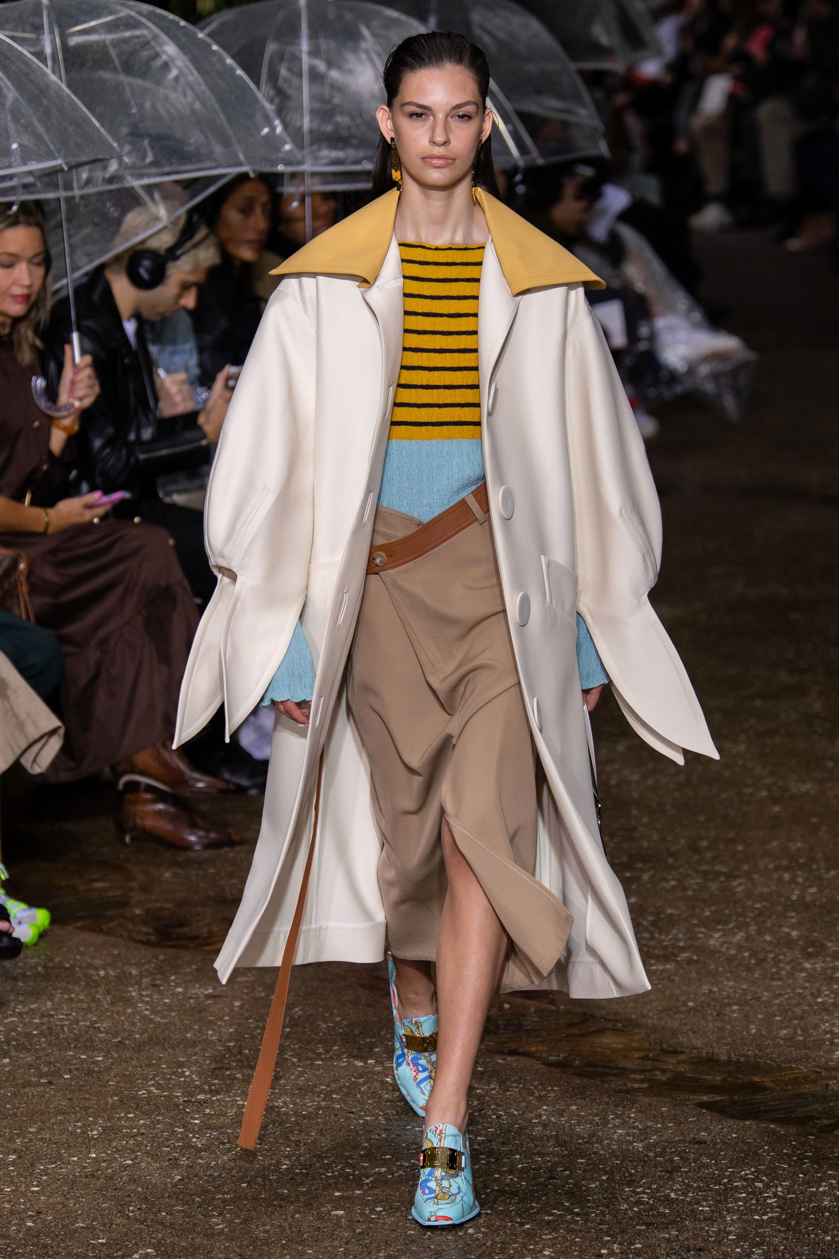 Lanvin Spring Summer 2020 SS2020 trends runway coverage Ready To Wear Vogue collar
