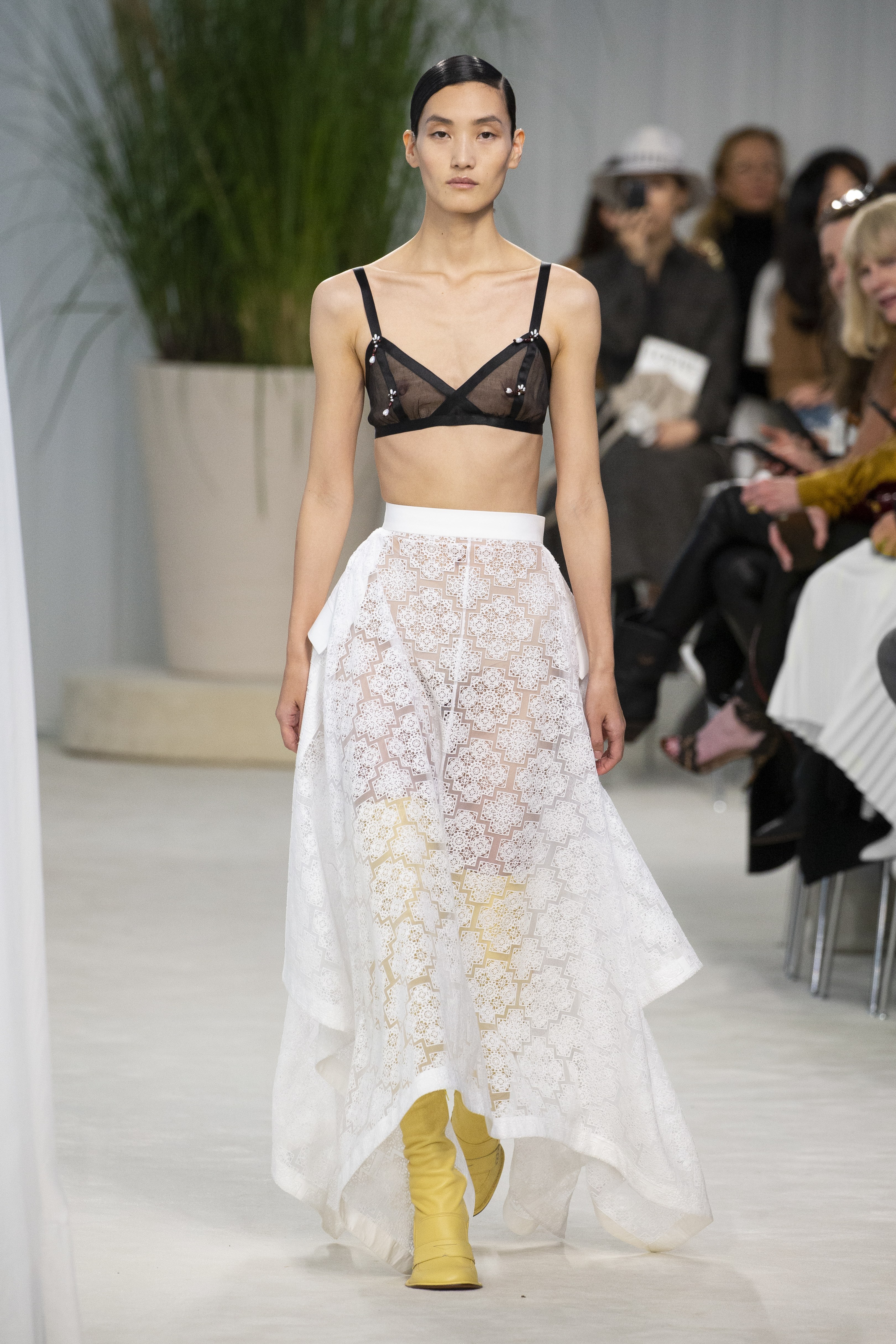 Loewe Spring Summer 2020 SS2020 trends runway coverage Ready To Wear Vogue bra top