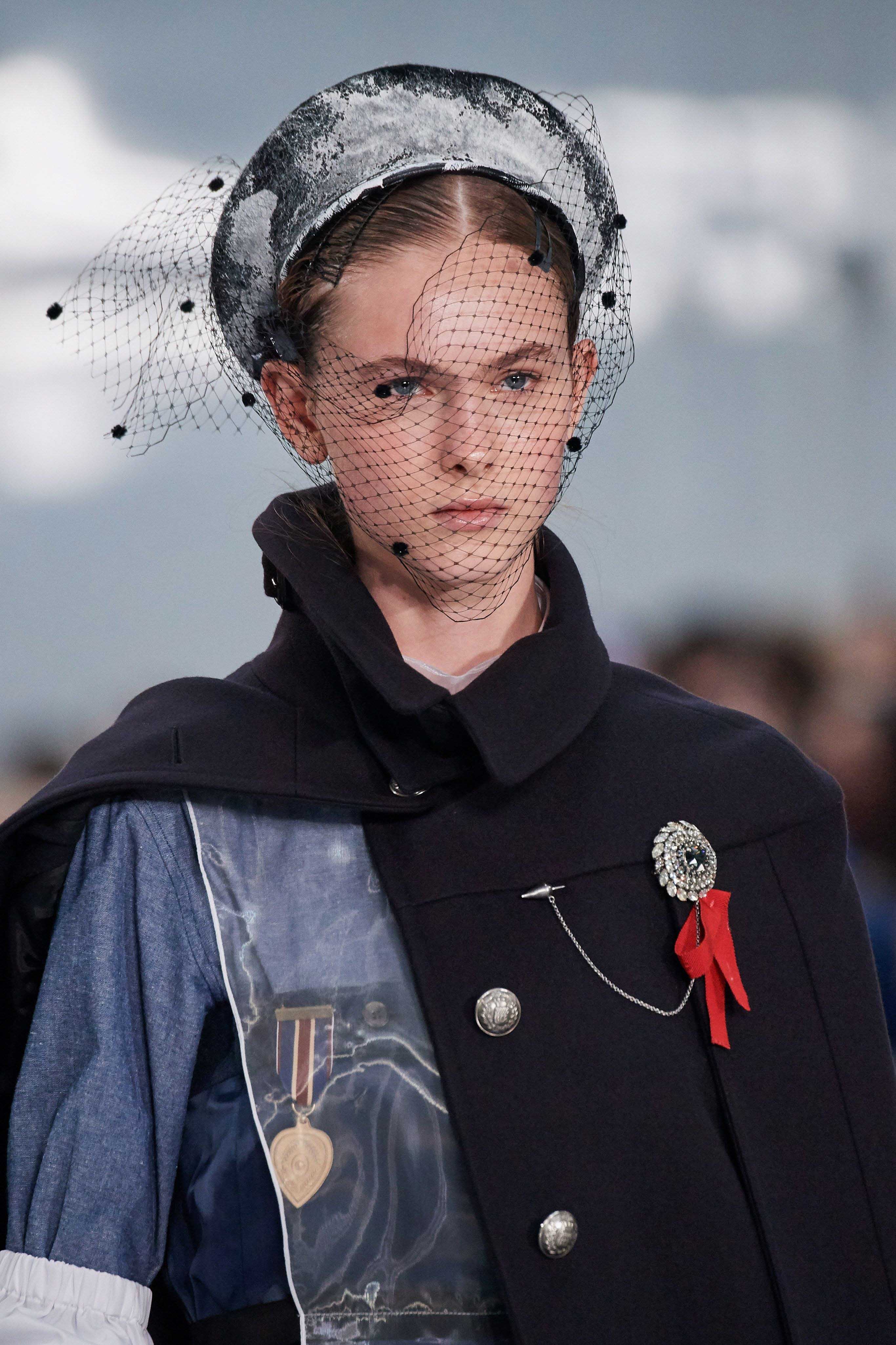 Maison Margiela Spring Summer 2020 SS2020 trends runway coverage Ready To Wear Vogue details veil
