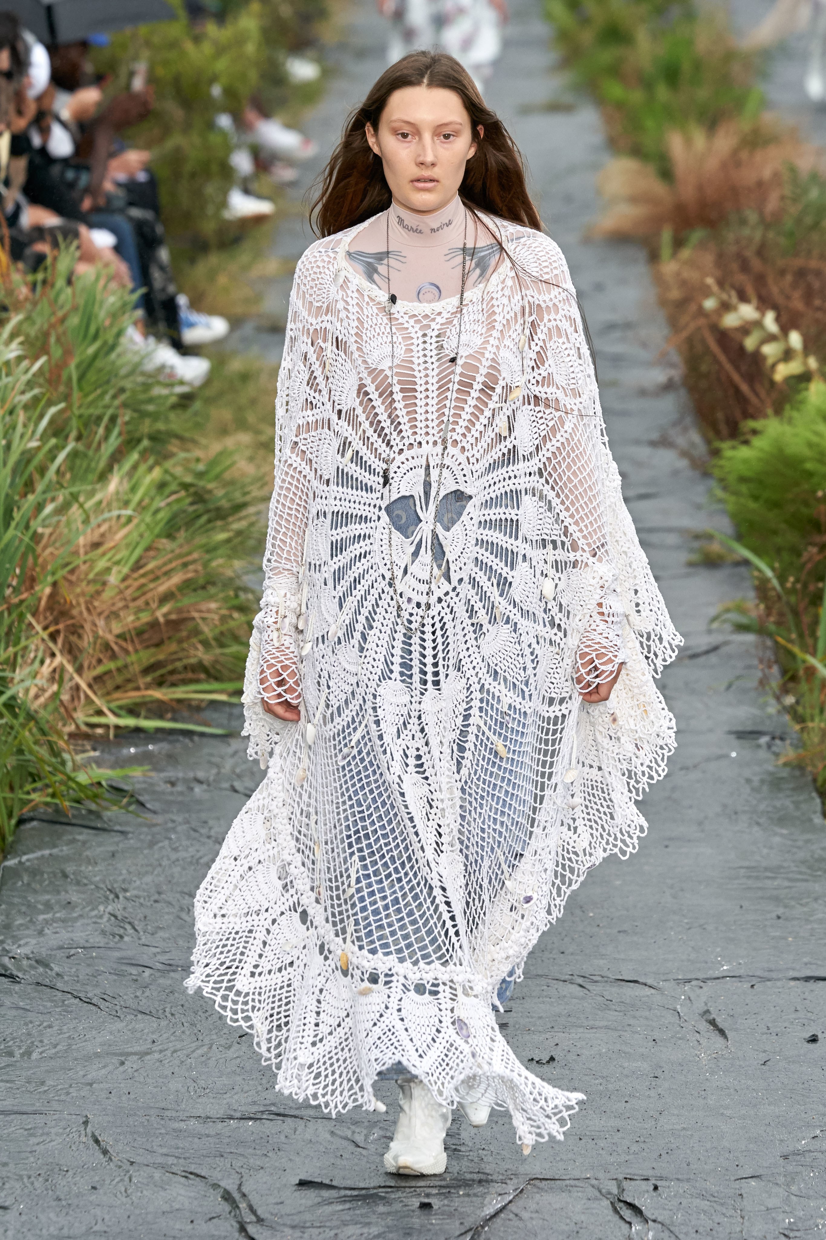 Marine Serre Spring Summer 2020 SS2020 trends runway coverage Ready To Wear Vogue crochet
