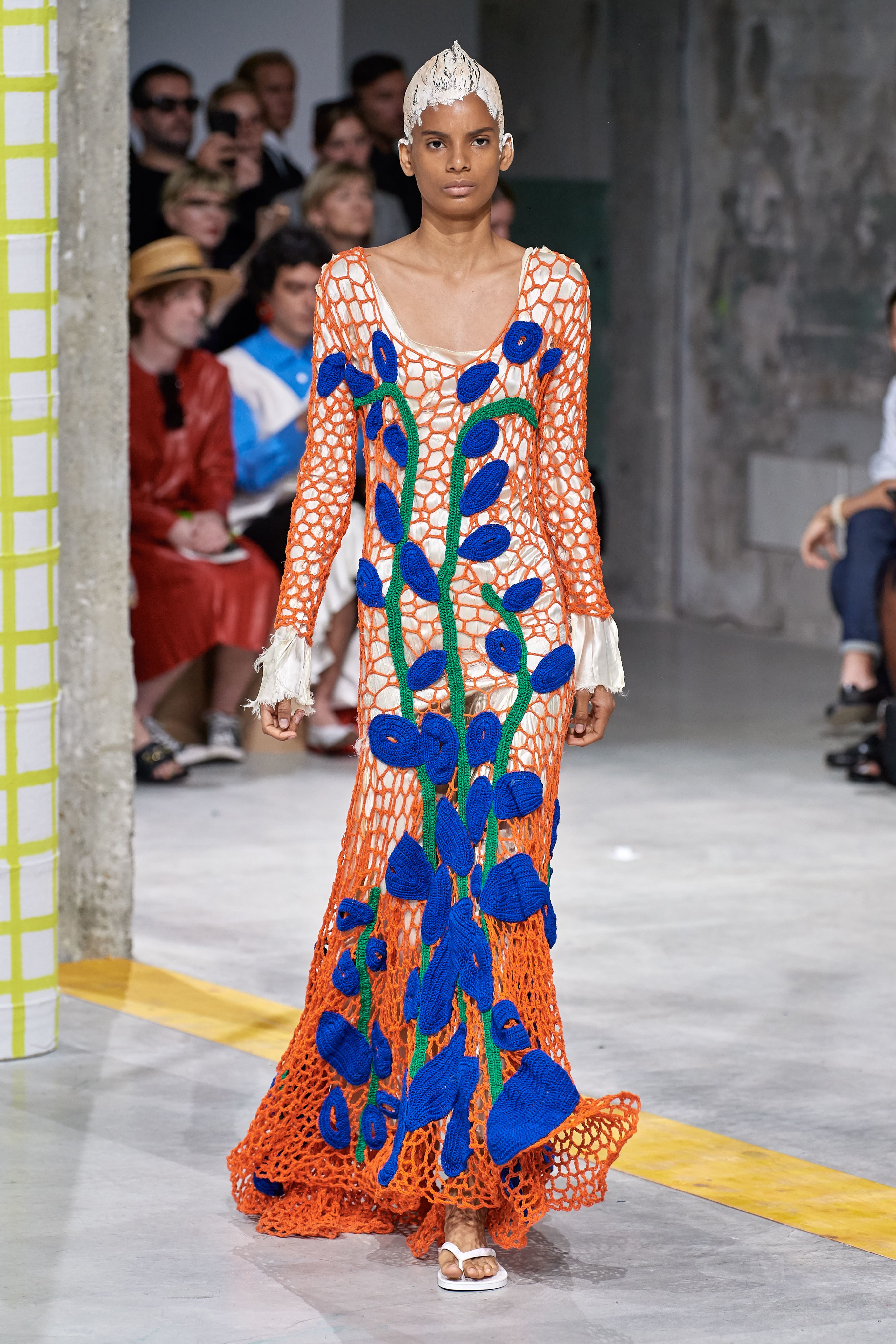 Marni Spring Summer 2020 SS2020 trends runway coverage Ready To Wear Vogue crochet