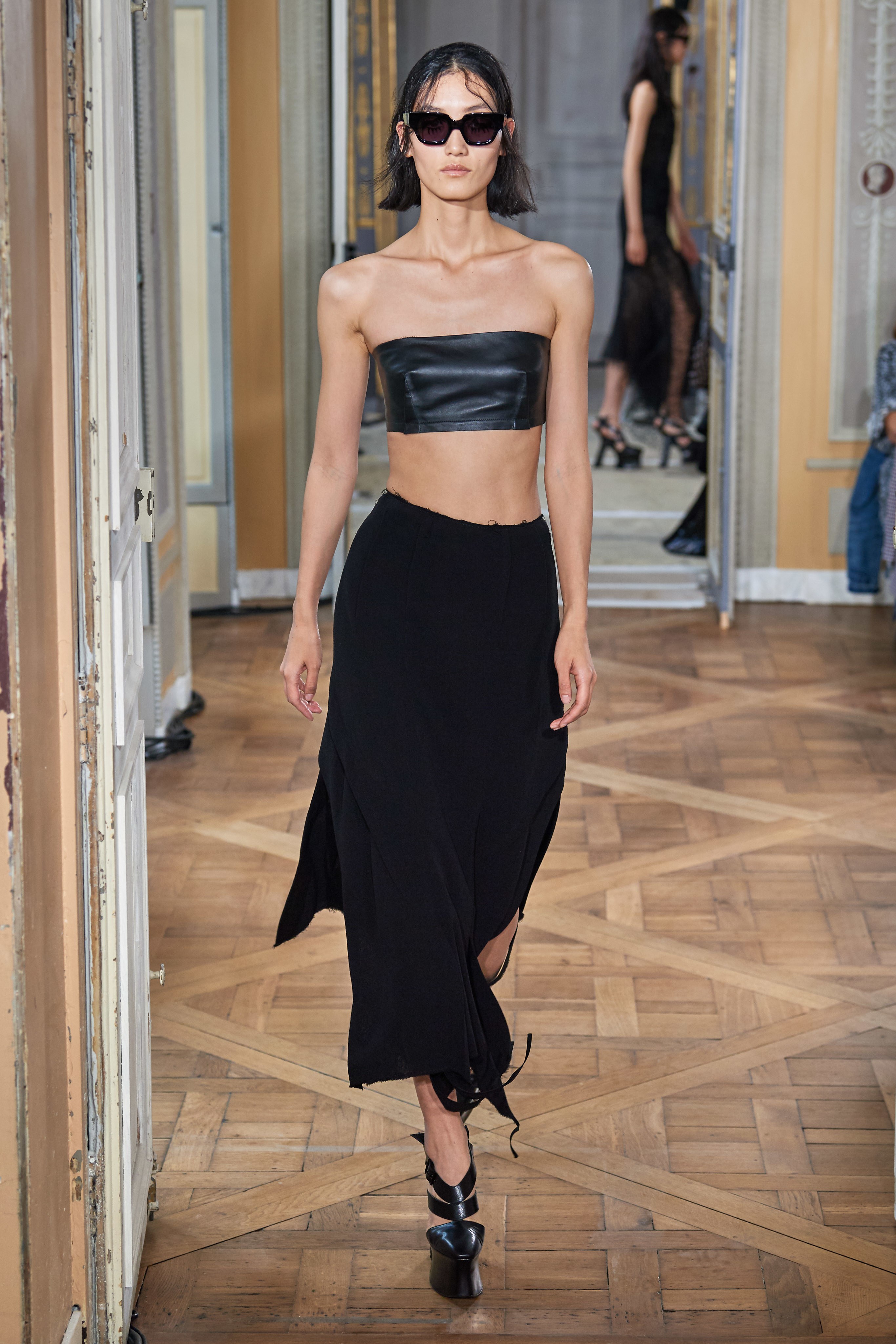 Olivier Theykens Spring Summer 2020 SS2020 trends runway coverage Ready To Wear Vogue bra top