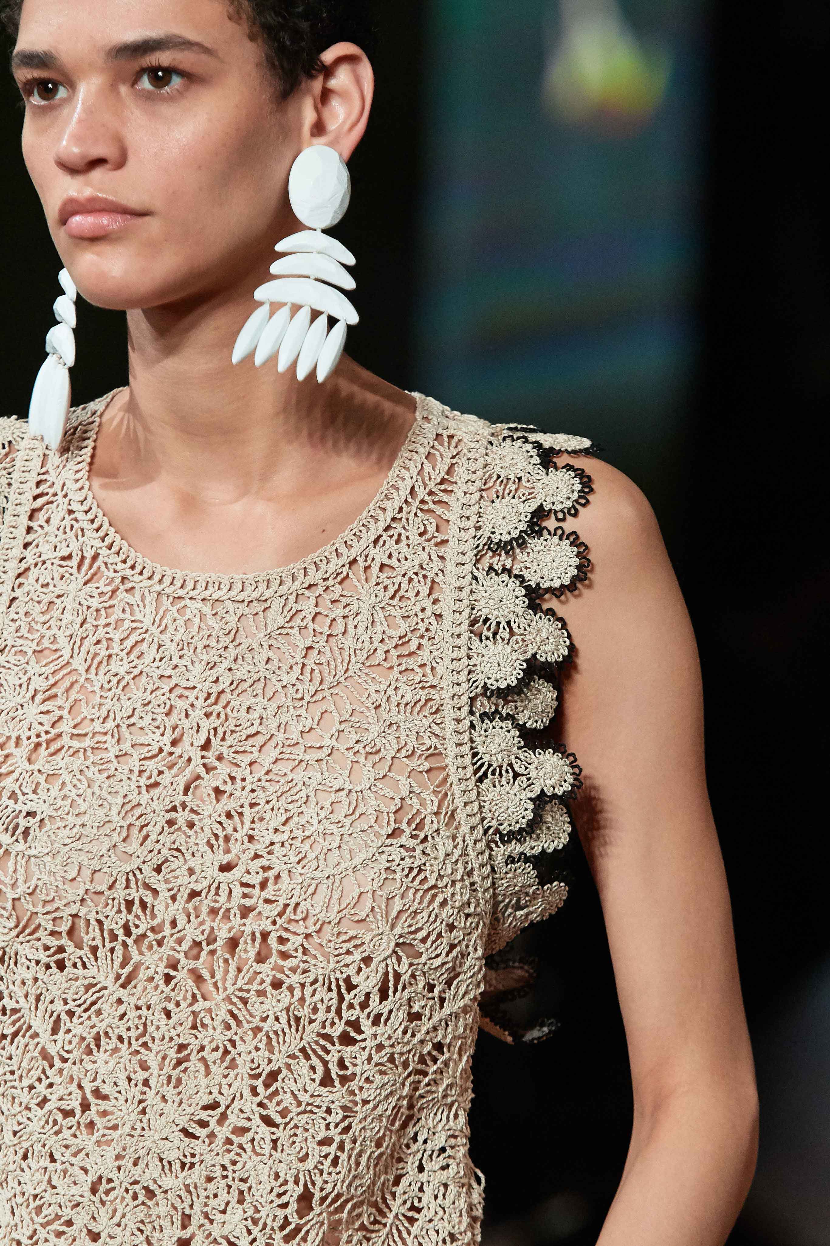Stella McCartney Spring Summer 2020 SS2020 trends runway coverage Ready To Wear Vogue earrings