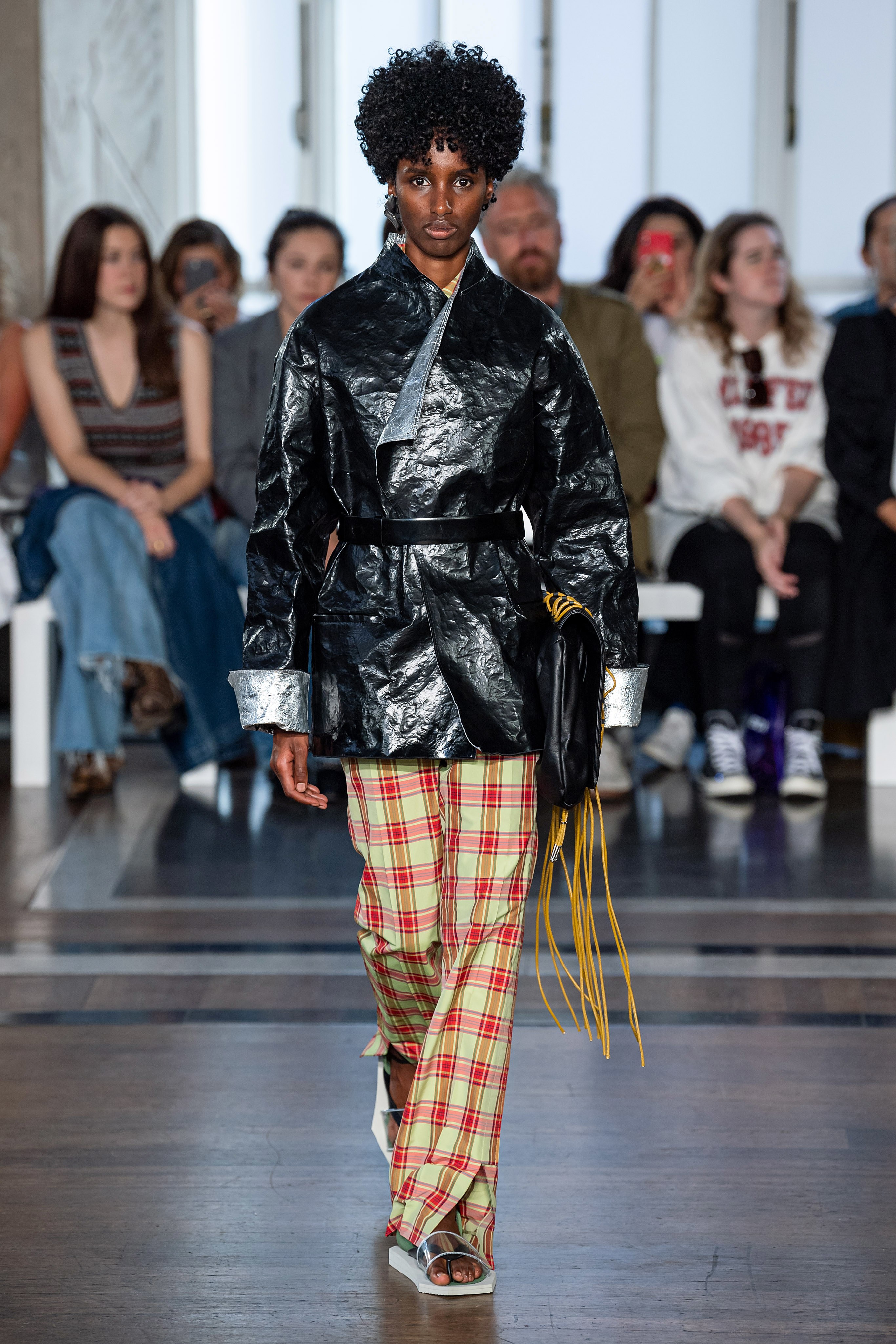 Toga Spring Summer 2020 SS2020 trends runway coverage Ready To Wear Vogue spring checks
