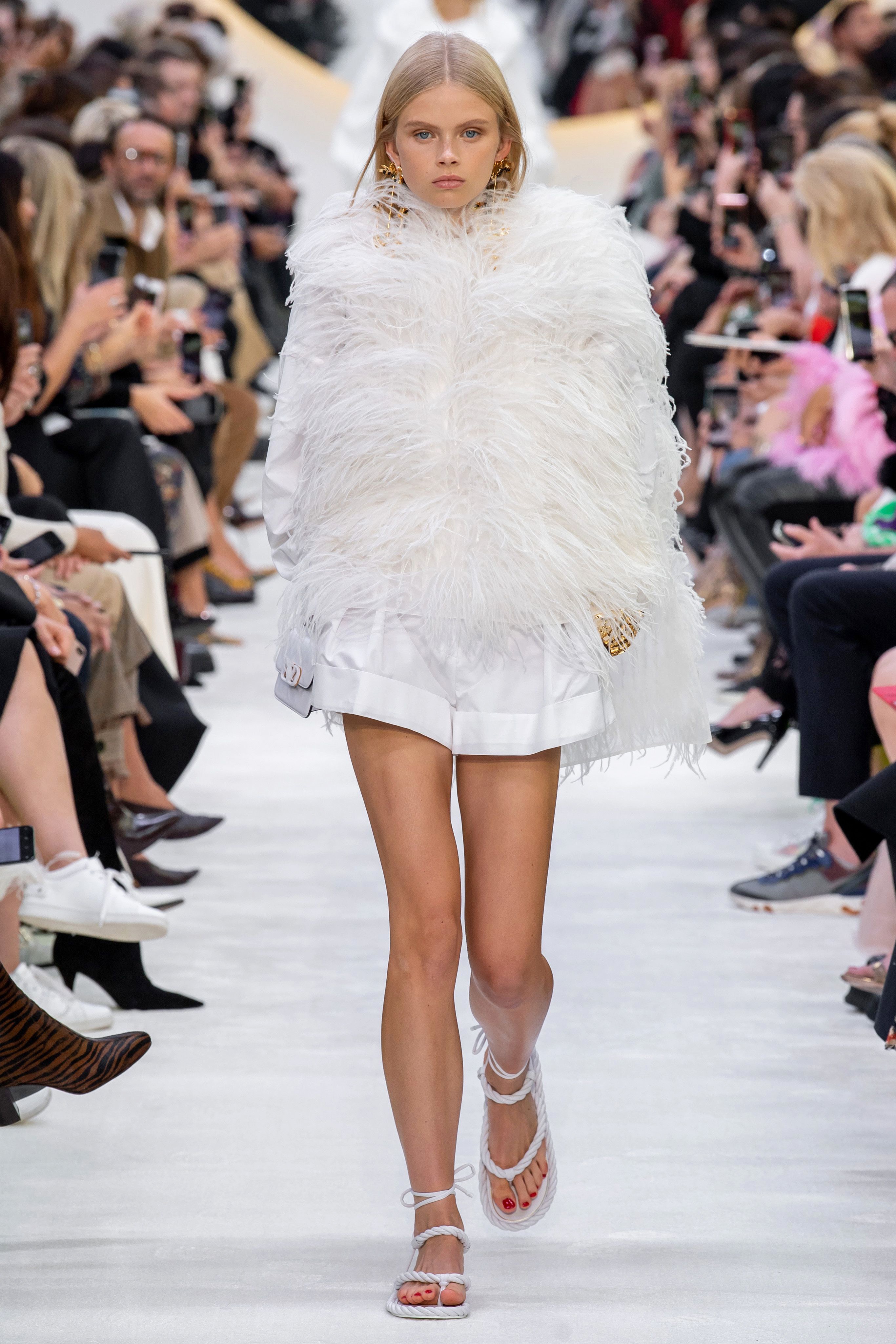 Valentino Spring Summer 2020 SS2020 trends runway coverage Ready To Wear Vogue hot pants