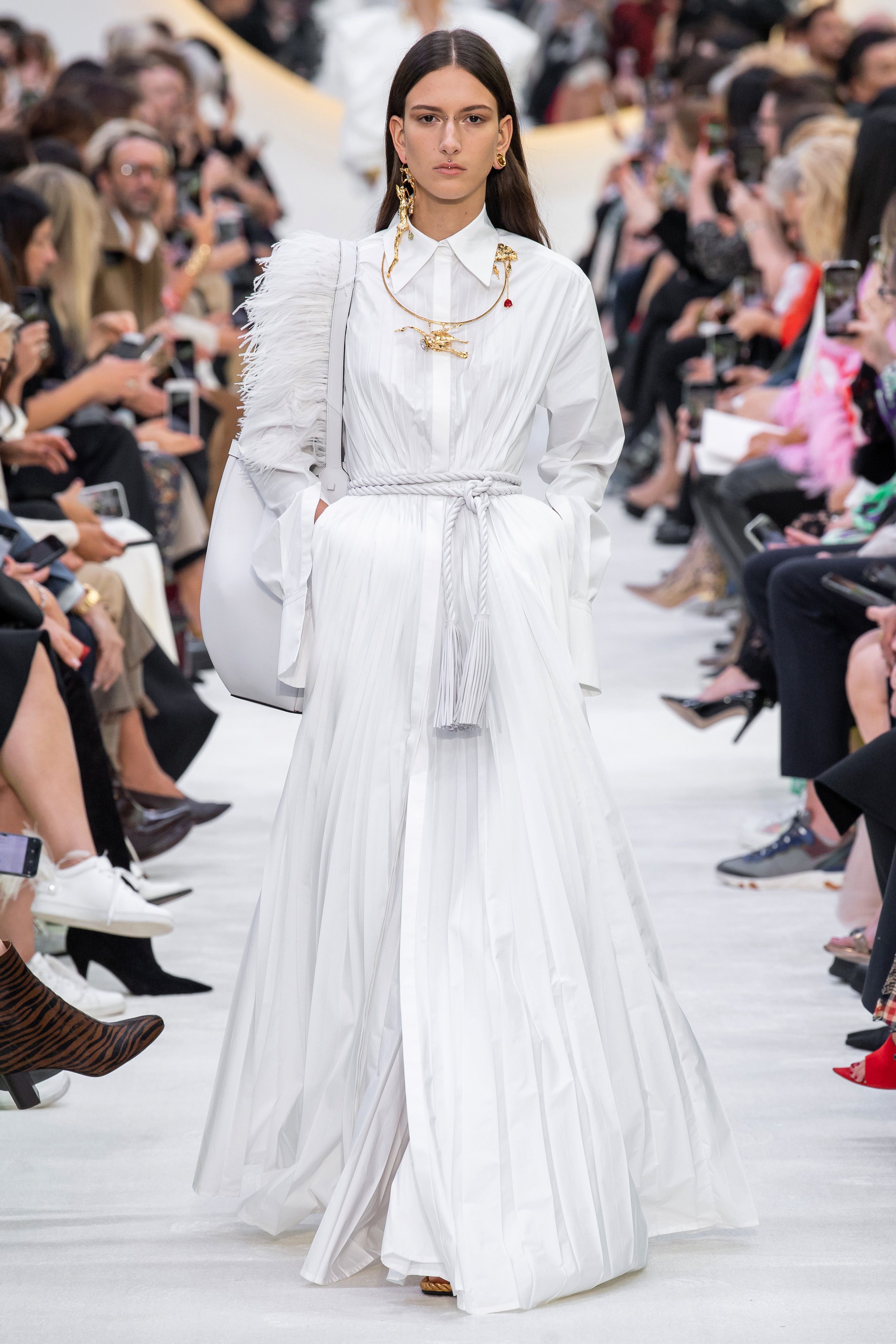 Valentino Spring Summer 2020 SS2020 trends runway coverage Ready To Wear Vogue monochrome