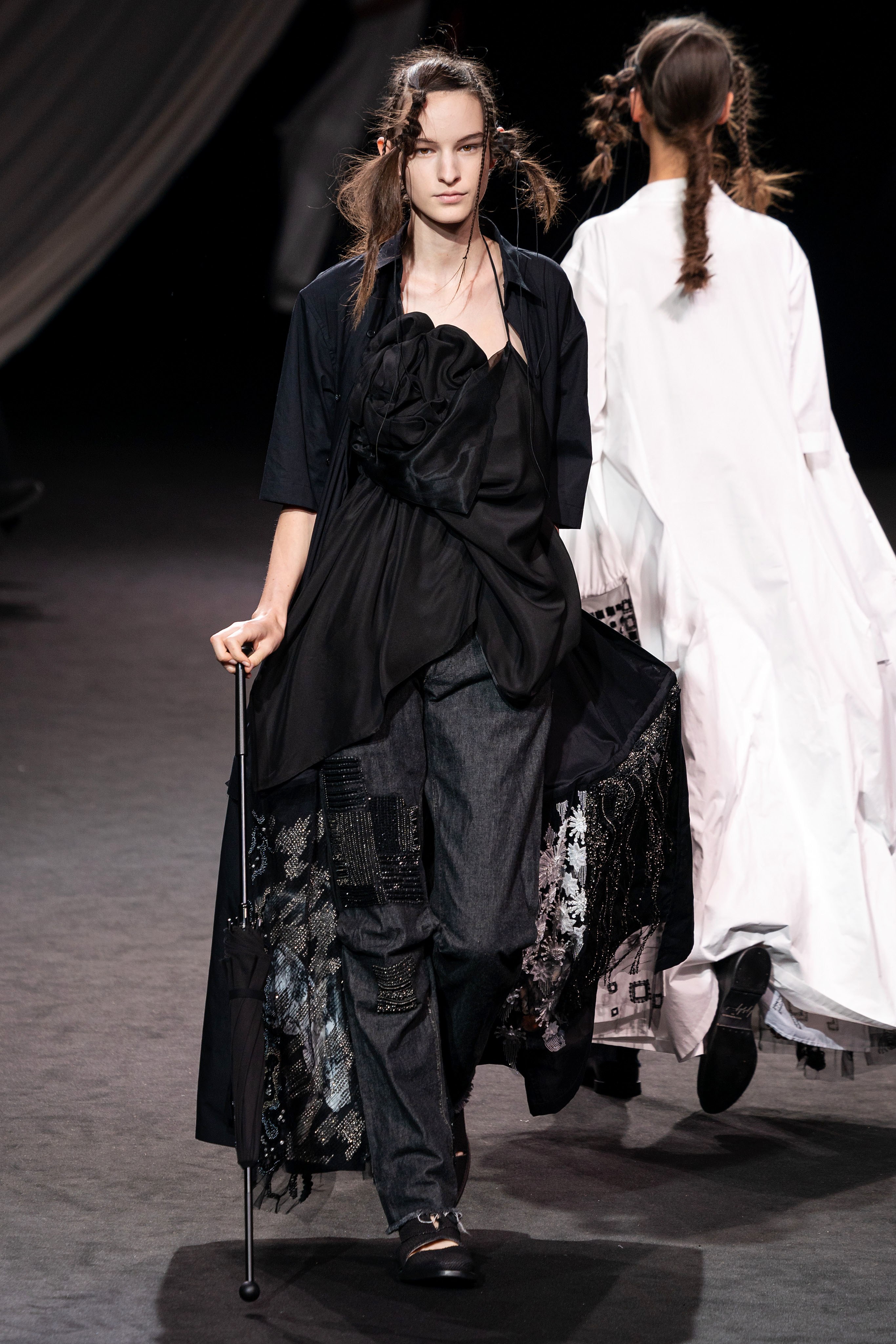 Yohji Yamamoto Spring Summer 2020 SS2020 trends runway coverage Ready To Wear Vogue marie antoinette