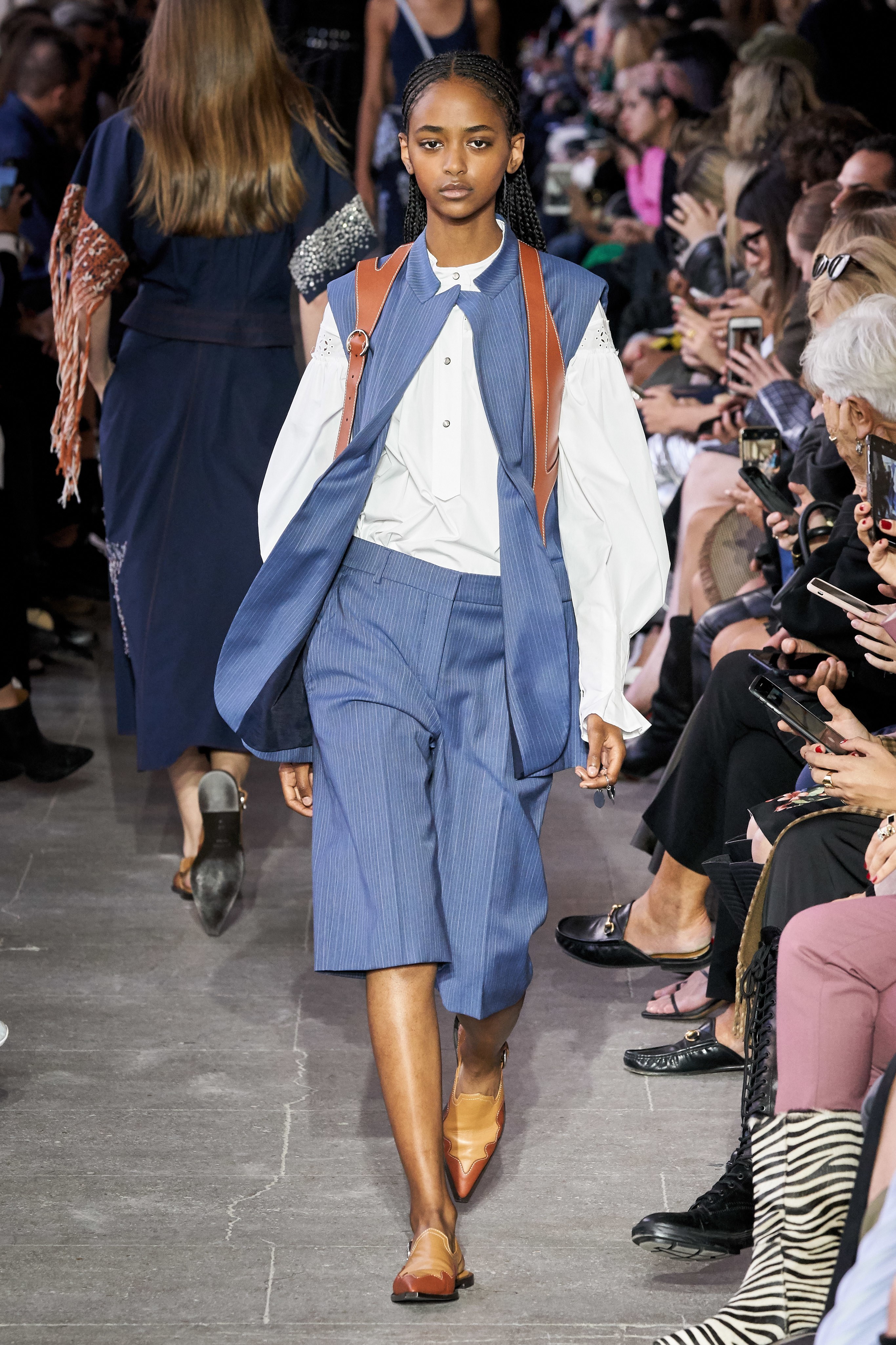 Cedric Charlier Spring Summer 2020 SS2020 trends runway coverage Ready To Wear Vogue embrodery