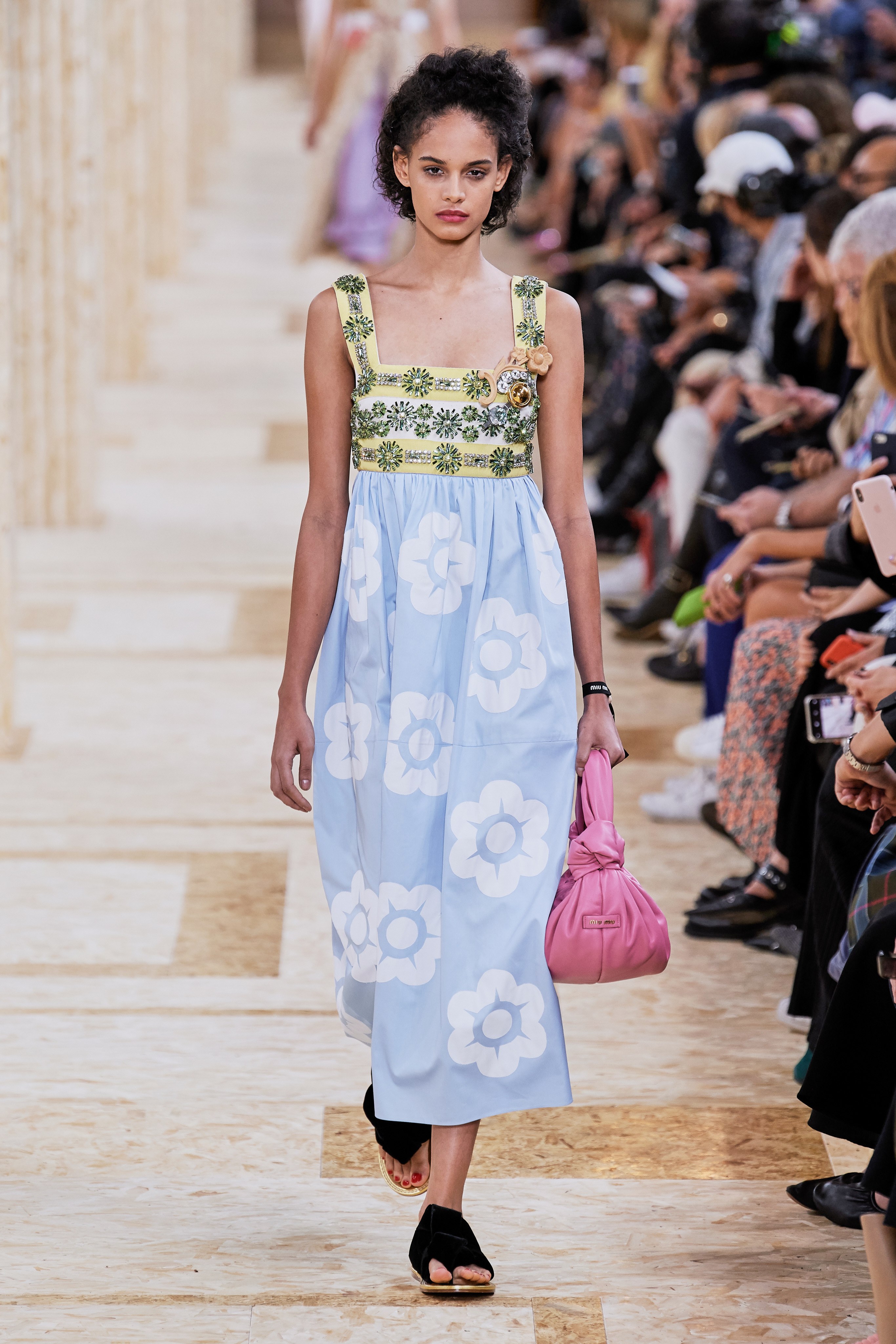 miumiu Spring Summer 2020 SS2020 trends runway coverage Ready To Wear Vogue 60s wallpaper