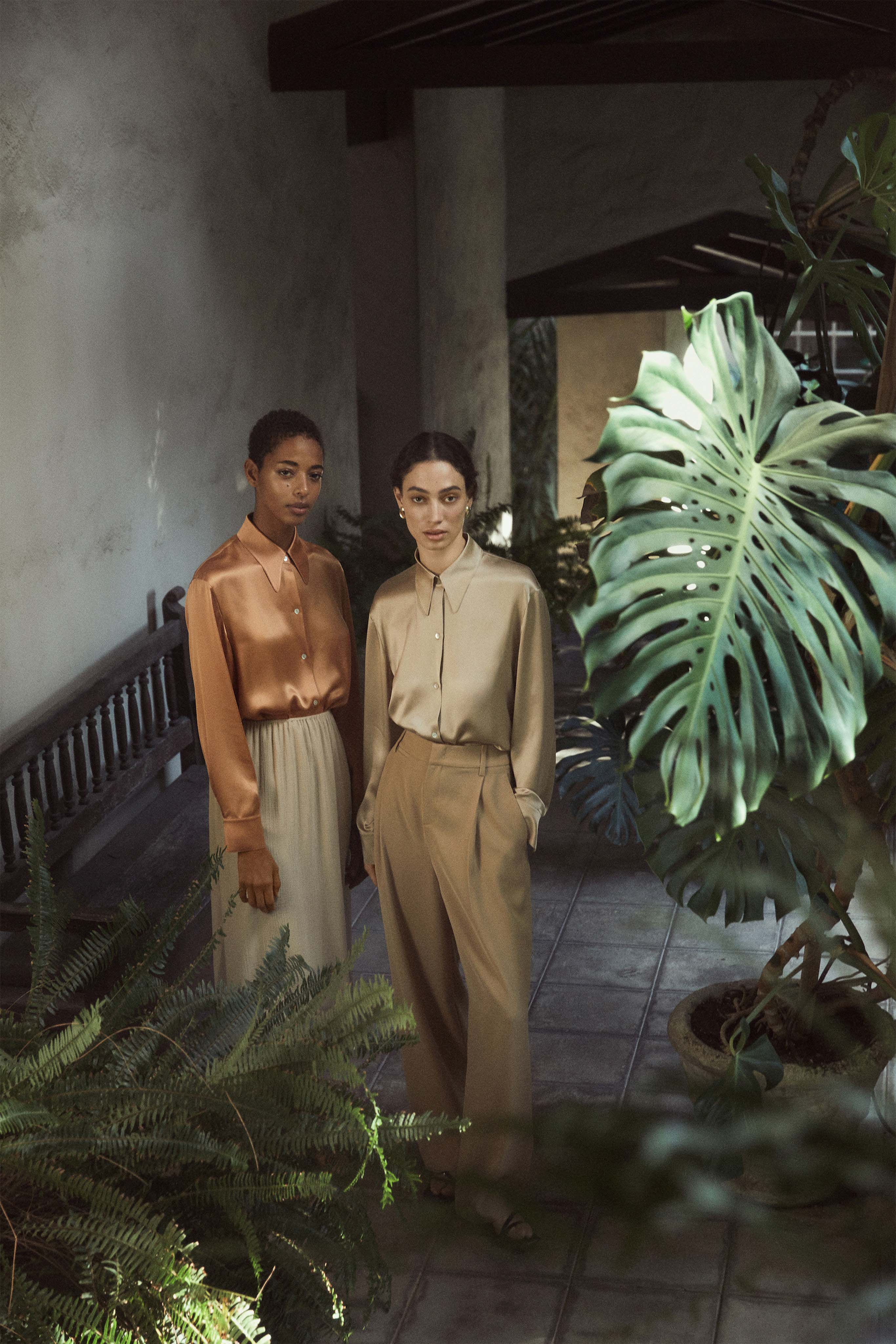 Vince Pre fall 2020 Lookbook trends runway coverage Ready To Wear Vogue fall neutrals