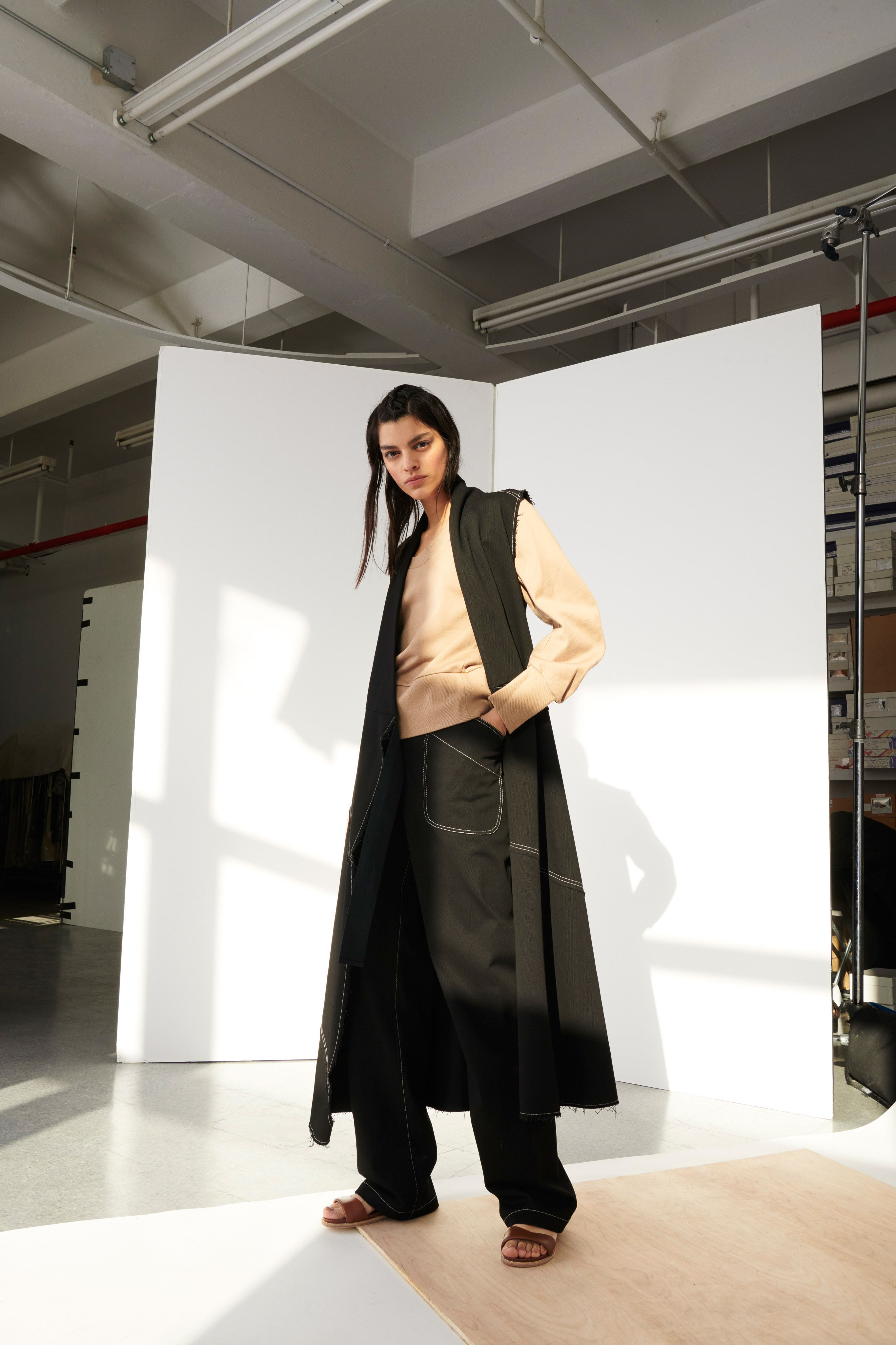 Zero Maria Cornejo Pre fall 2020 Lookbook trends runway coverage Ready To Wear Vogue sleeveless jacket vest