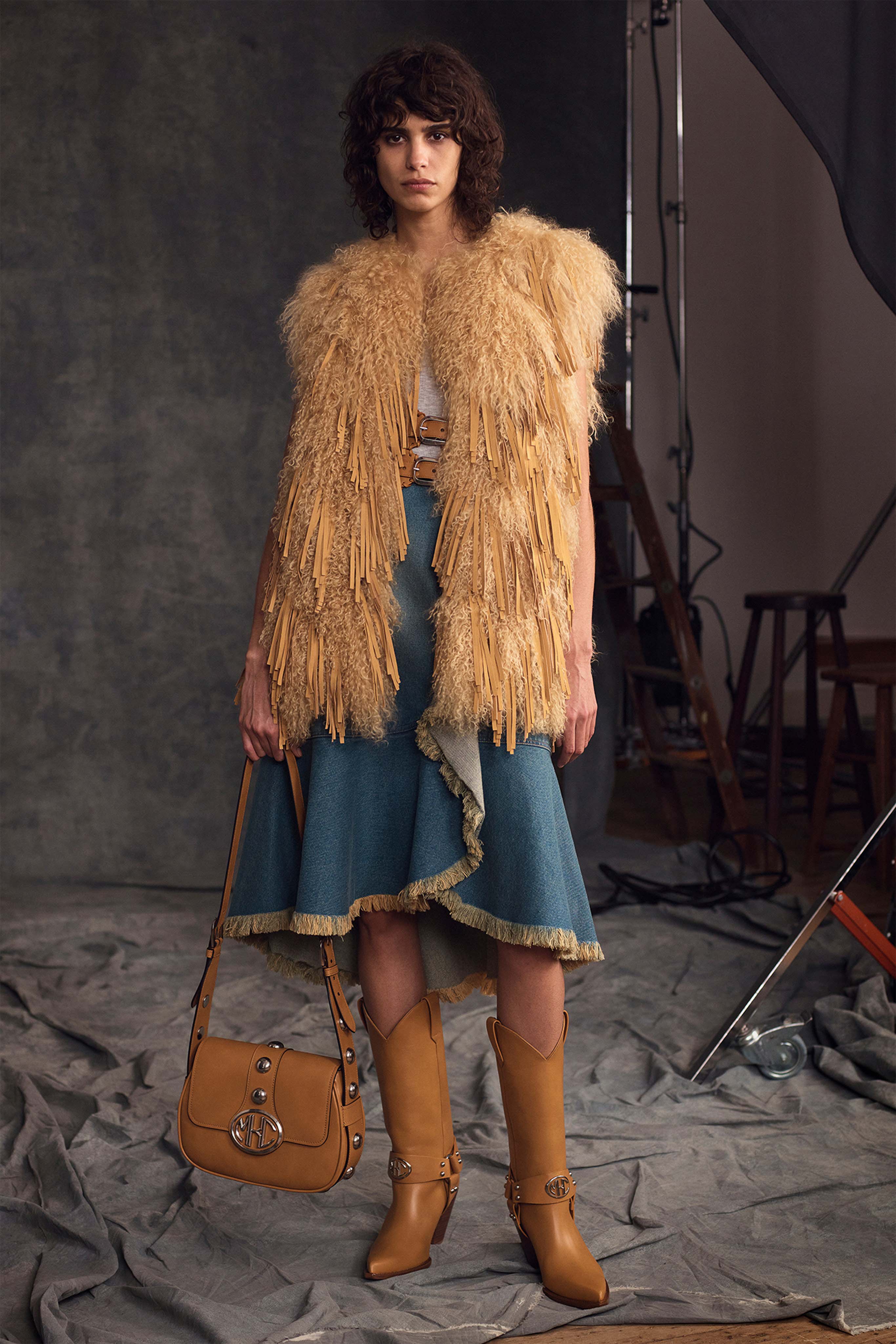 Michael Kors Pre fall 2020 Lookbook trends runway coverage Ready To Wear Vogue sleeveless jacket vest
