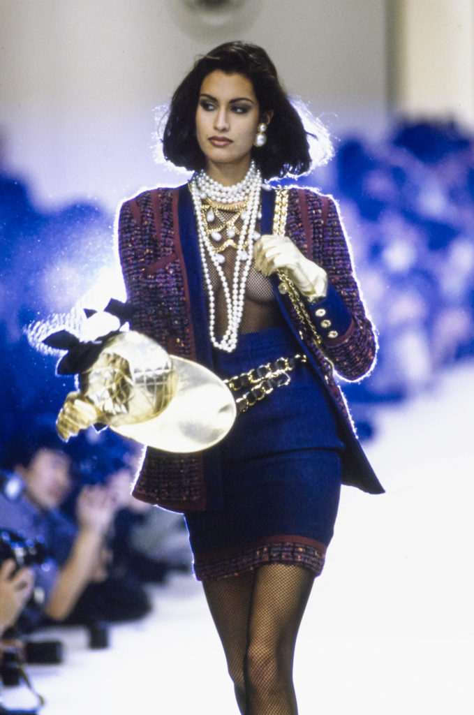 Chanel runway.  Runway fashion, Chanel fashion show, 90s runway