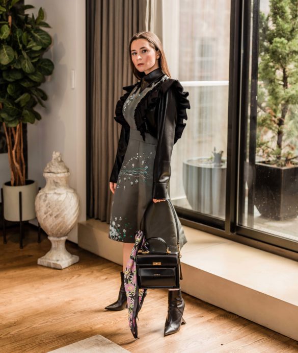 Street Style New York Fashion Week NYFW AW2020 FW2020 Farfetch marc jacobs miumiu julia comil