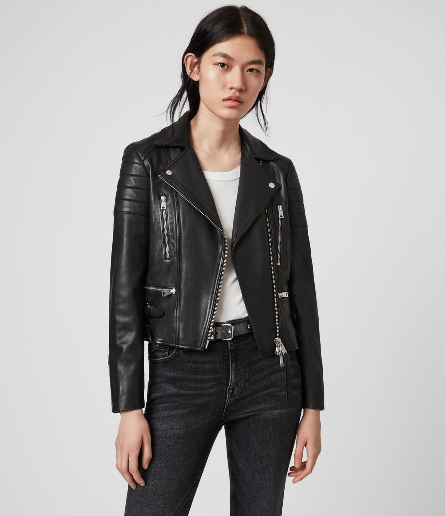 ladies leather jacket sale