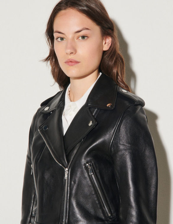 French Style: Best leather jacket for woman to wear now and forever ...