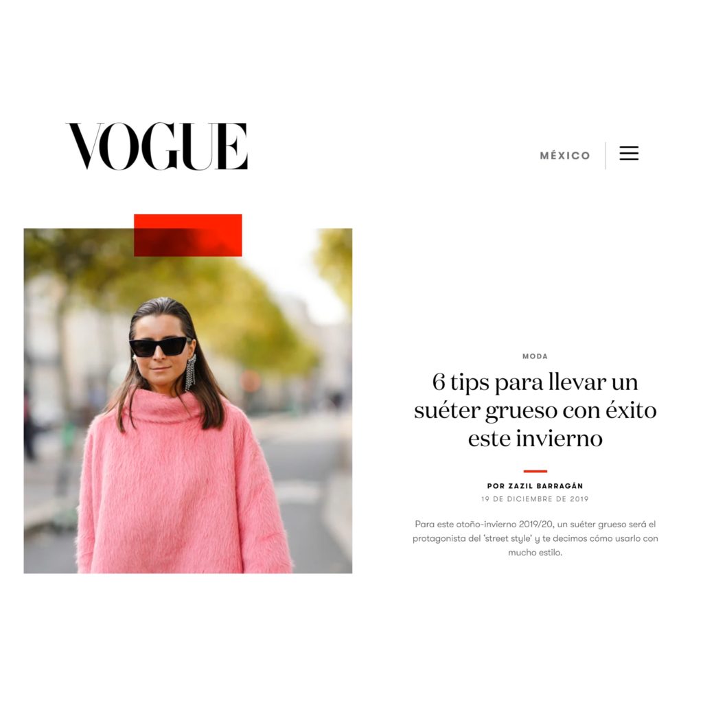 Vogue Mexico Julia Comil French Fashion Influencer