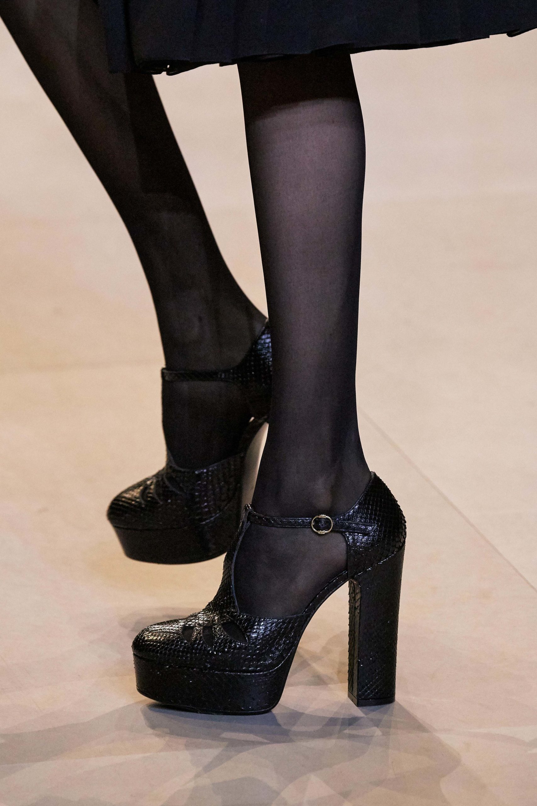 Celine Fall Winter 2020 trends runway coverage Ready To Wear Vogue shoes