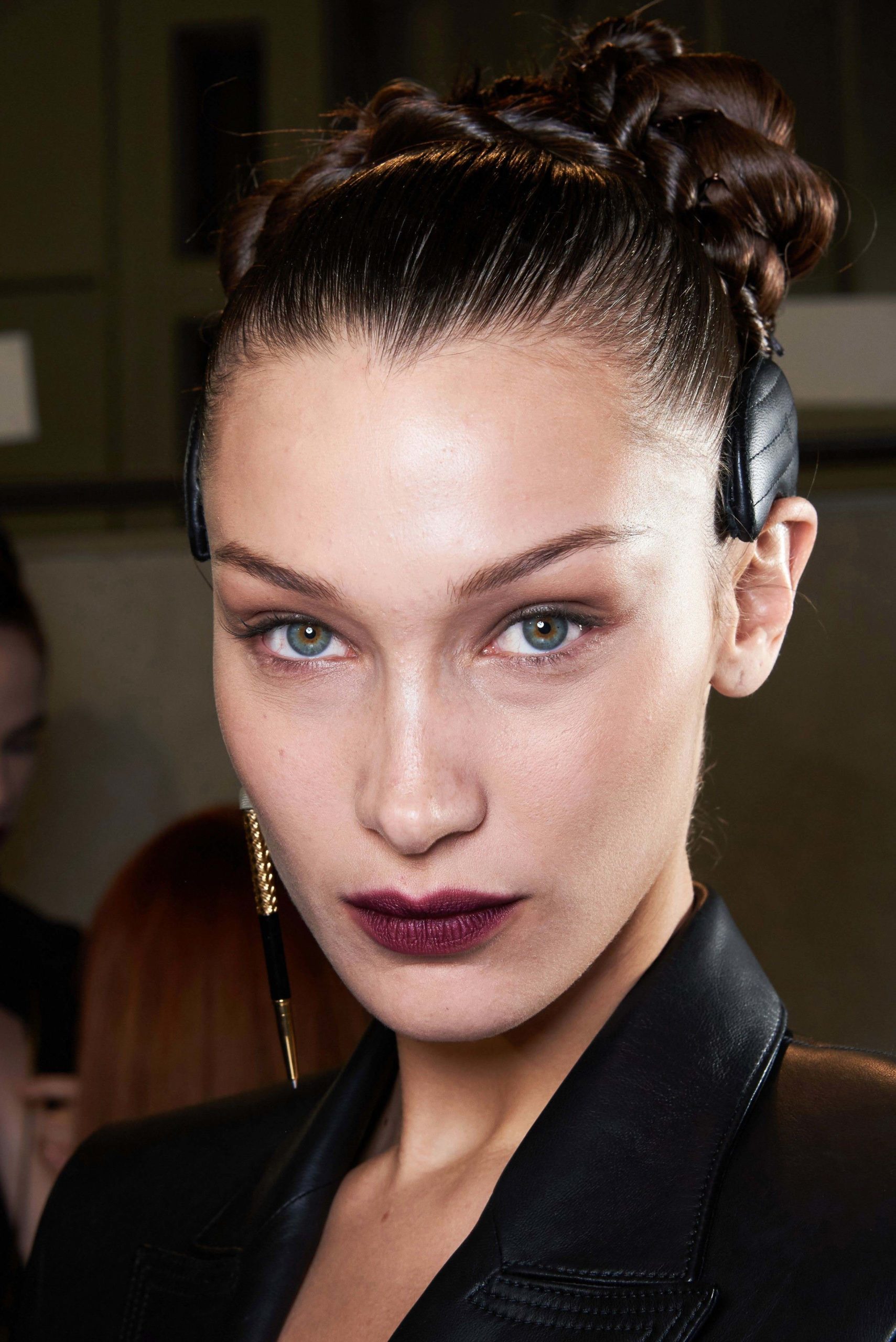 Fendi Fall 2020 trends runway report Ready To Wear Vogue wine lips