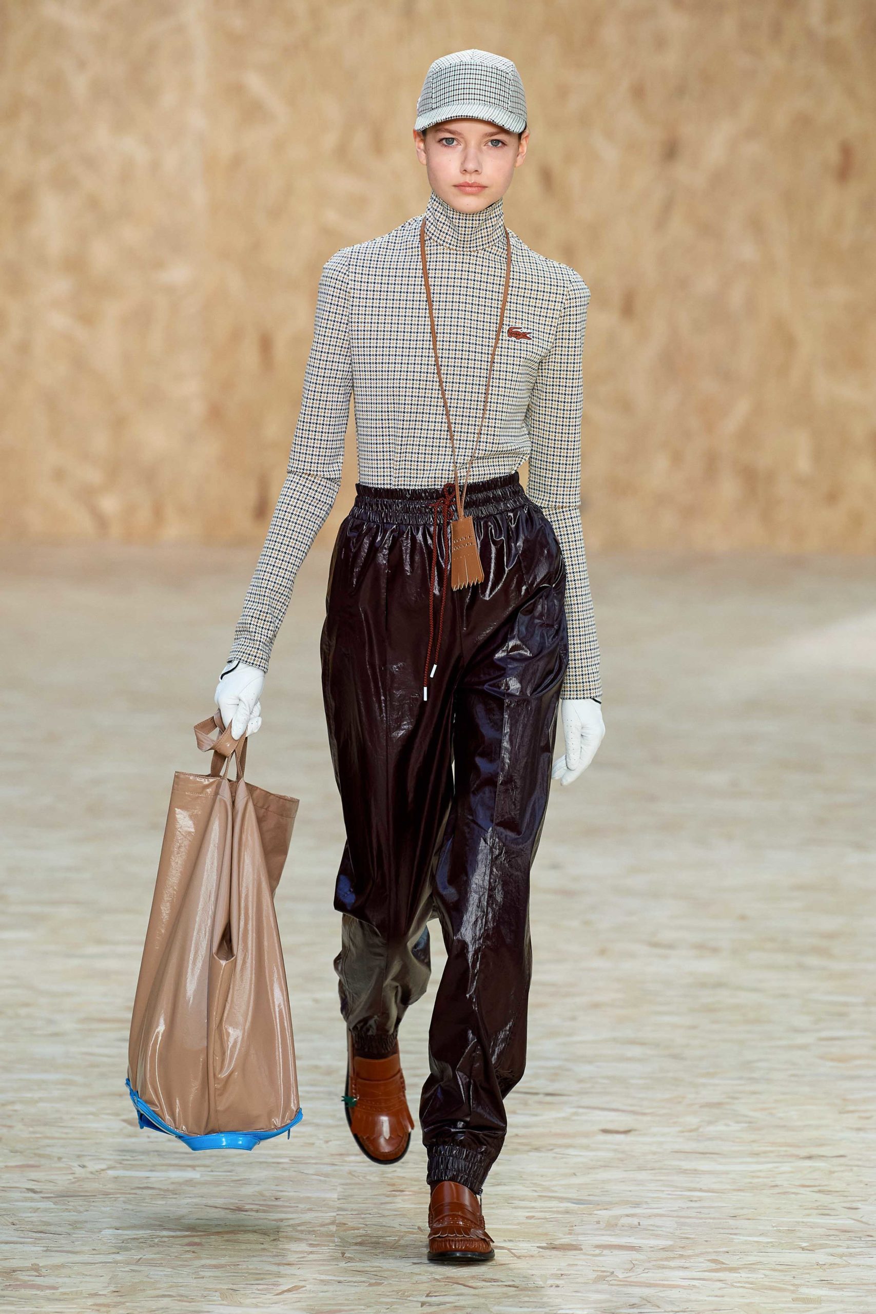 Lacoste Fall 2020 trends runway coverage Ready To Wear Vogue luster glossy