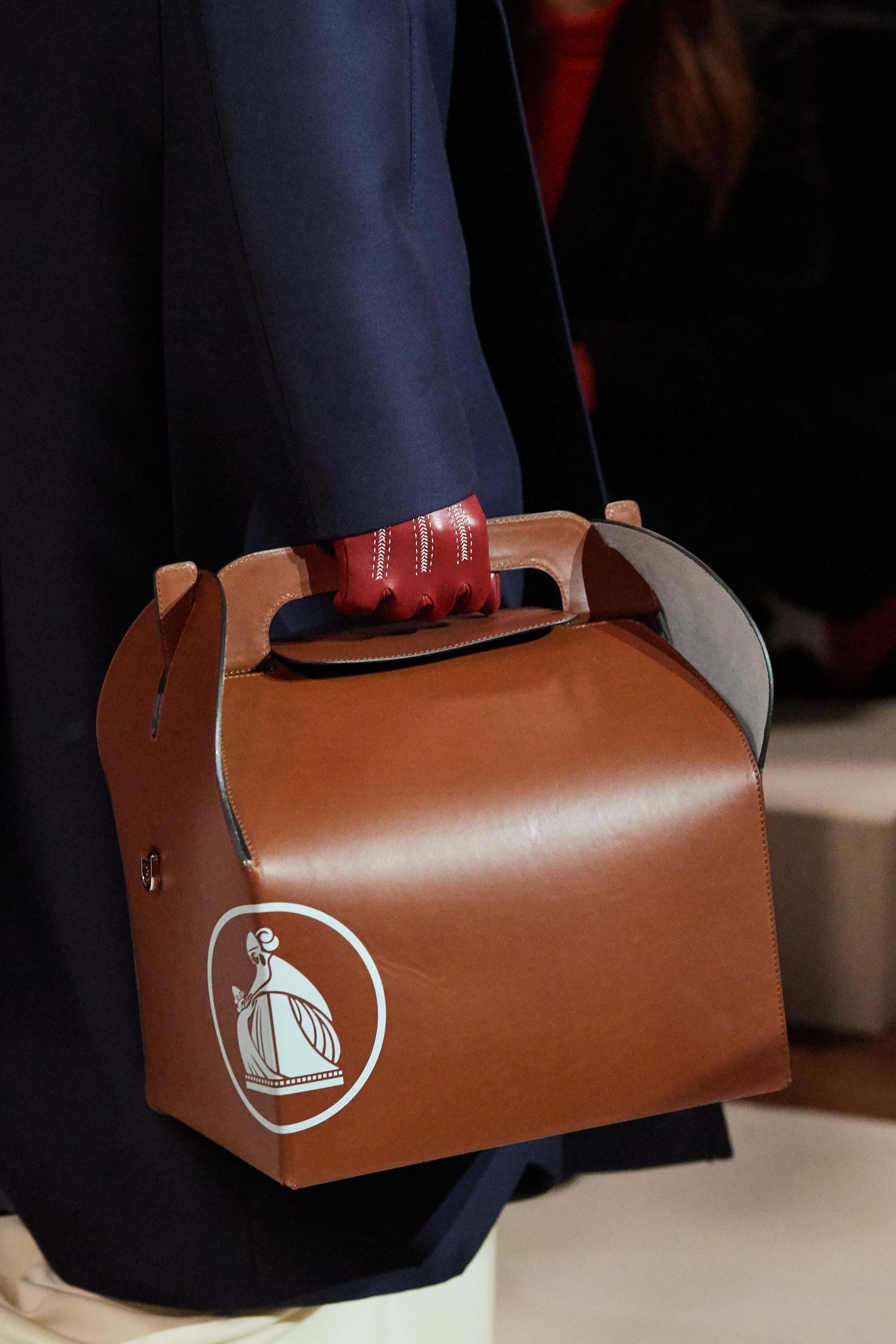 Lanvin Fall 2020 trends runway coverage Ready To Wear Vogue starbuck coffee bag