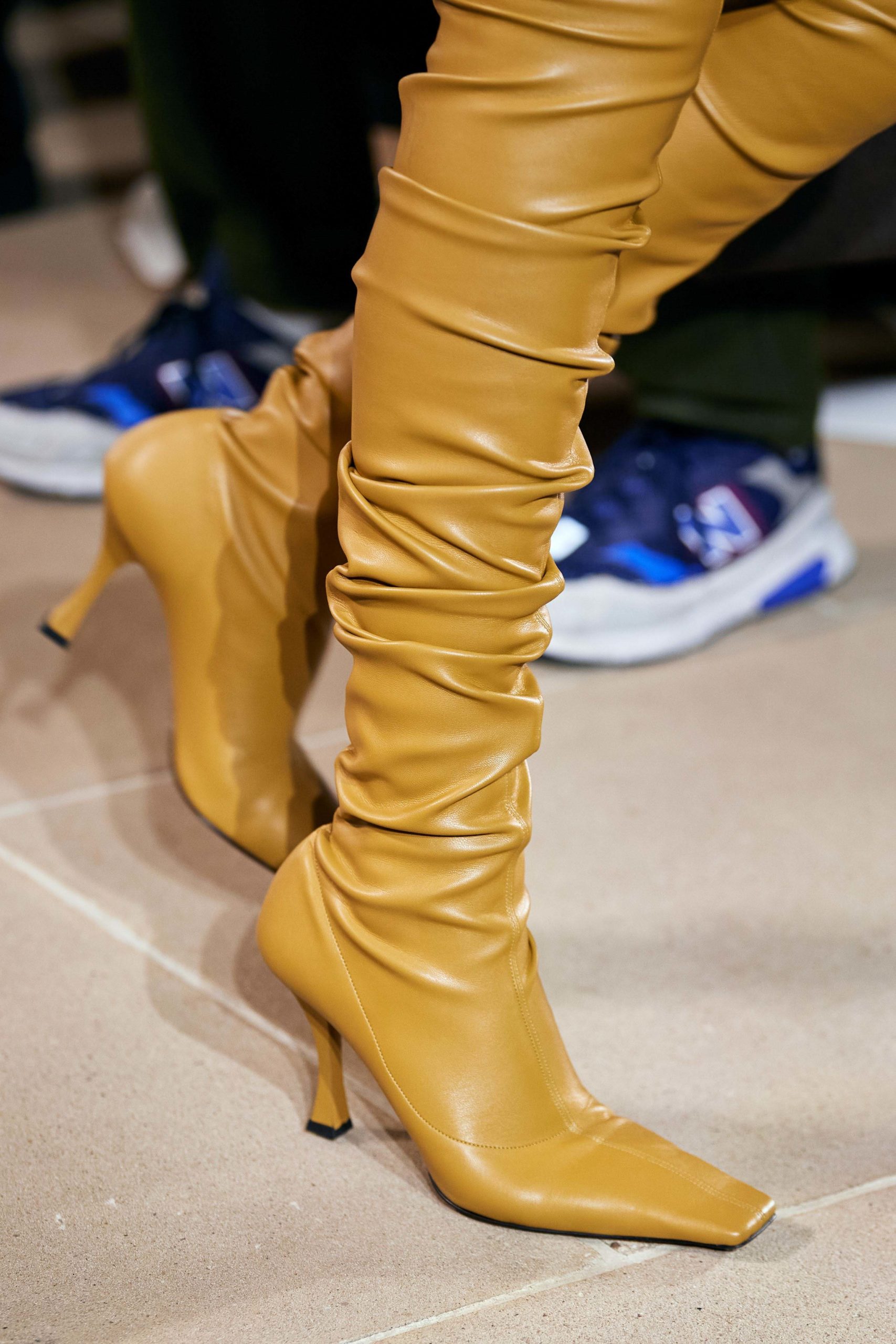 Proenza Schouler Fall 2020 trends runway coverage Ready To Wear Vogue over the knee boots_