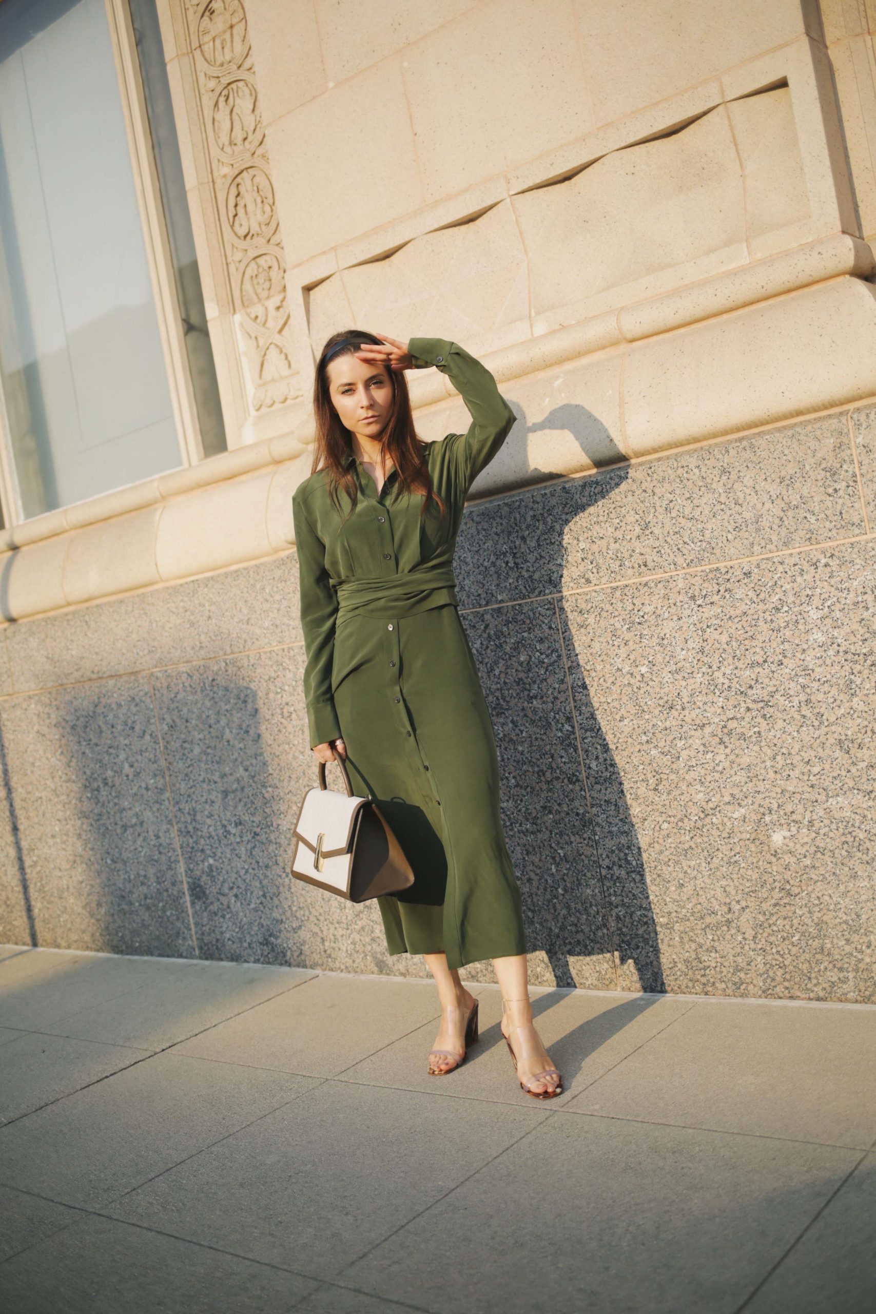pre-fall-2020-fashion-outfits-Equipment-dress-demellier-bag-maryam-nassirzadeh-sandals