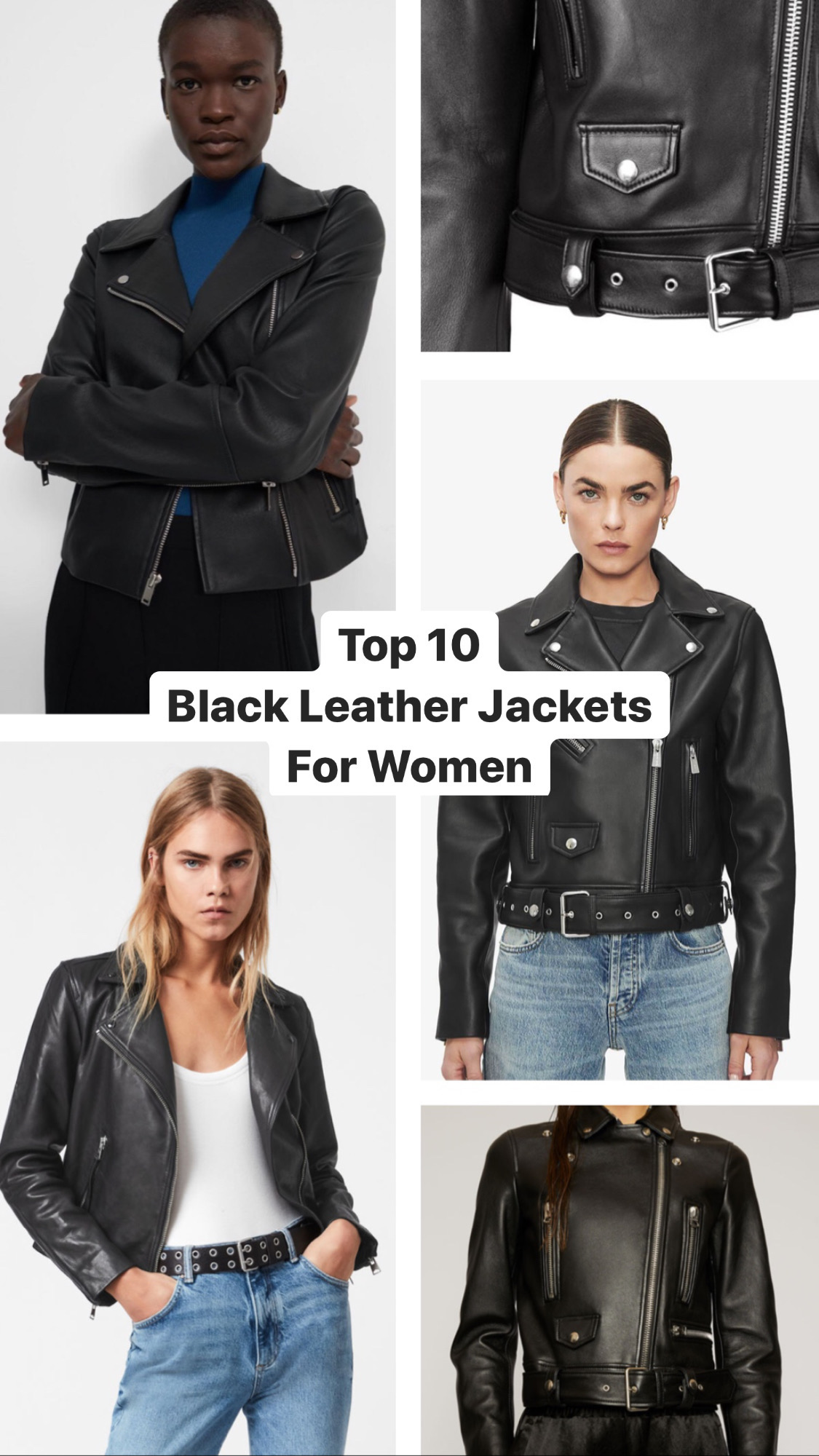 French Style: Best leather jacket for woman to wear now and