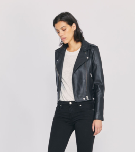 French Style: Best leather jacket for woman to wear now and forever ...